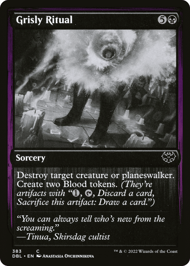 Grisly Ritual — Innistrad: Double Feature — Magic: The Gathering