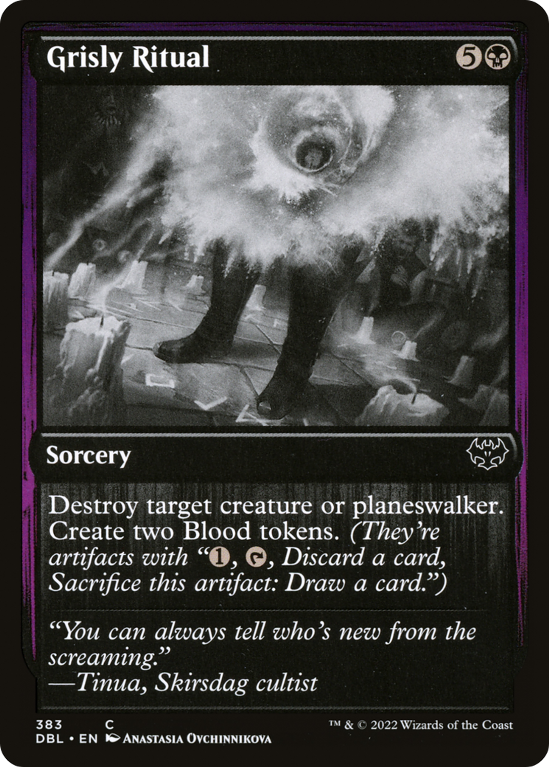 Grisly Ritual — Innistrad: Double Feature — Magic: The Gathering