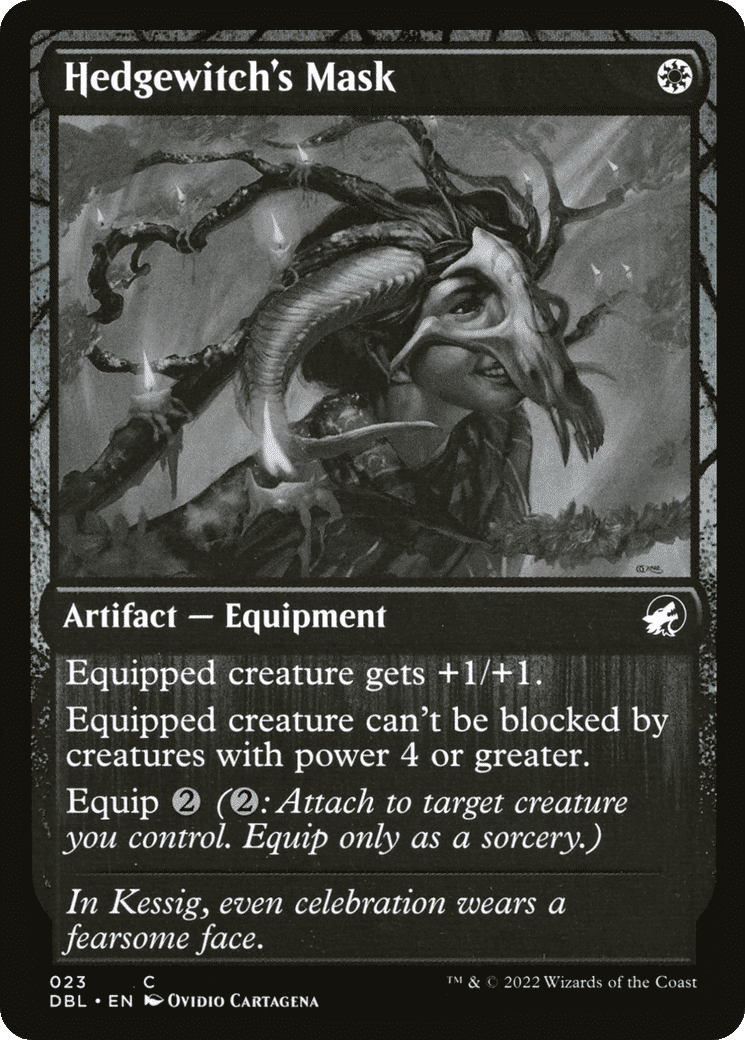 Hedgewitch's Mask — Innistrad: Double Feature — Magic: The Gathering