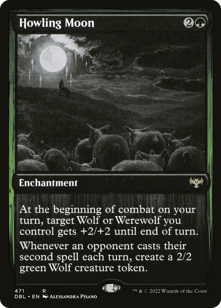 Howling Moon — Innistrad: Double Feature — Magic: The Gathering