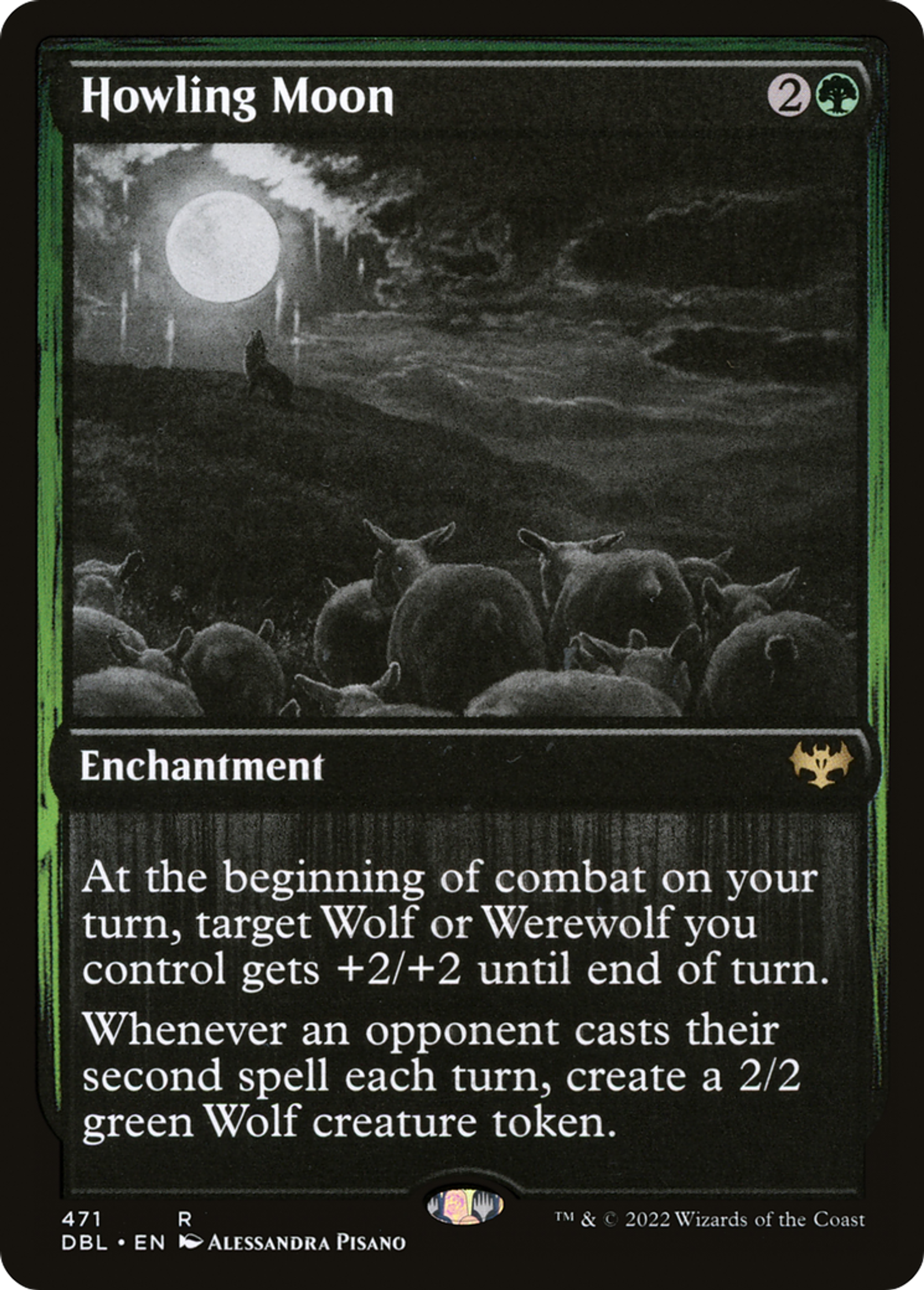 Howling Moon — Innistrad: Double Feature — Magic: The Gathering