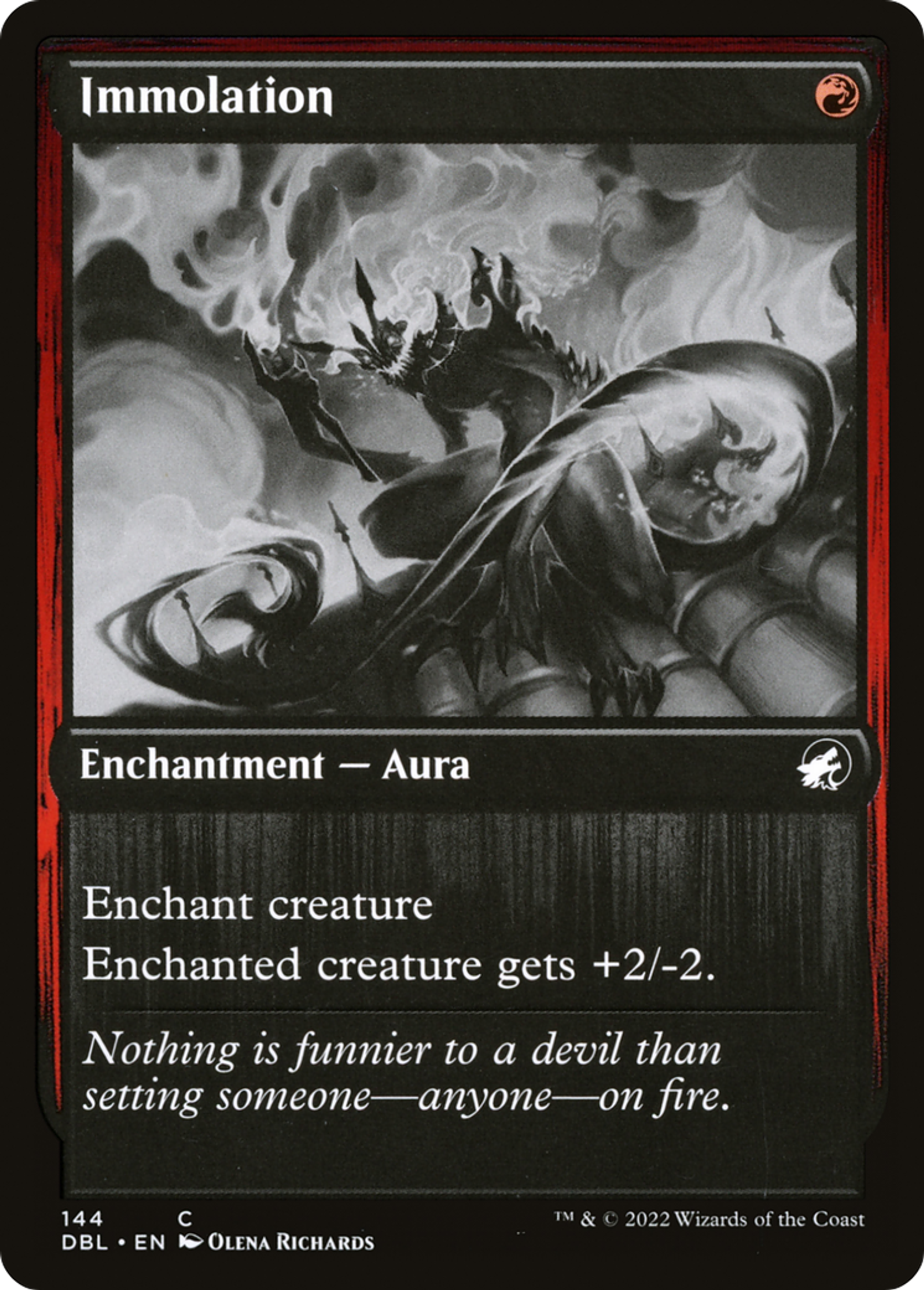 Immolation — Innistrad: Double Feature — Magic: The Gathering