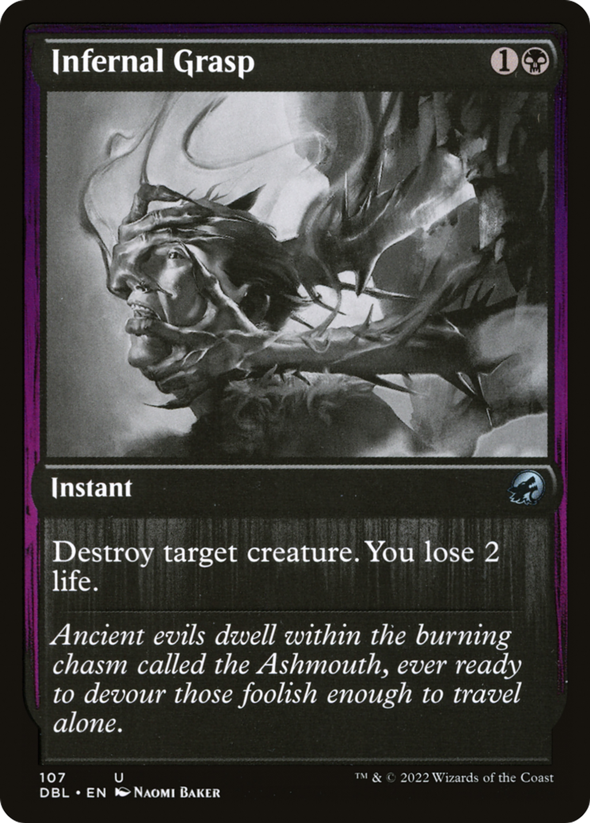 Infernal Grasp — Innistrad: Double Feature — Magic: The Gathering