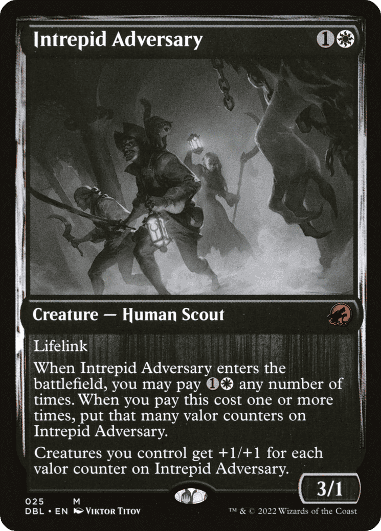 Intrepid Adversary — Innistrad: Double Feature — Magic: The Gathering