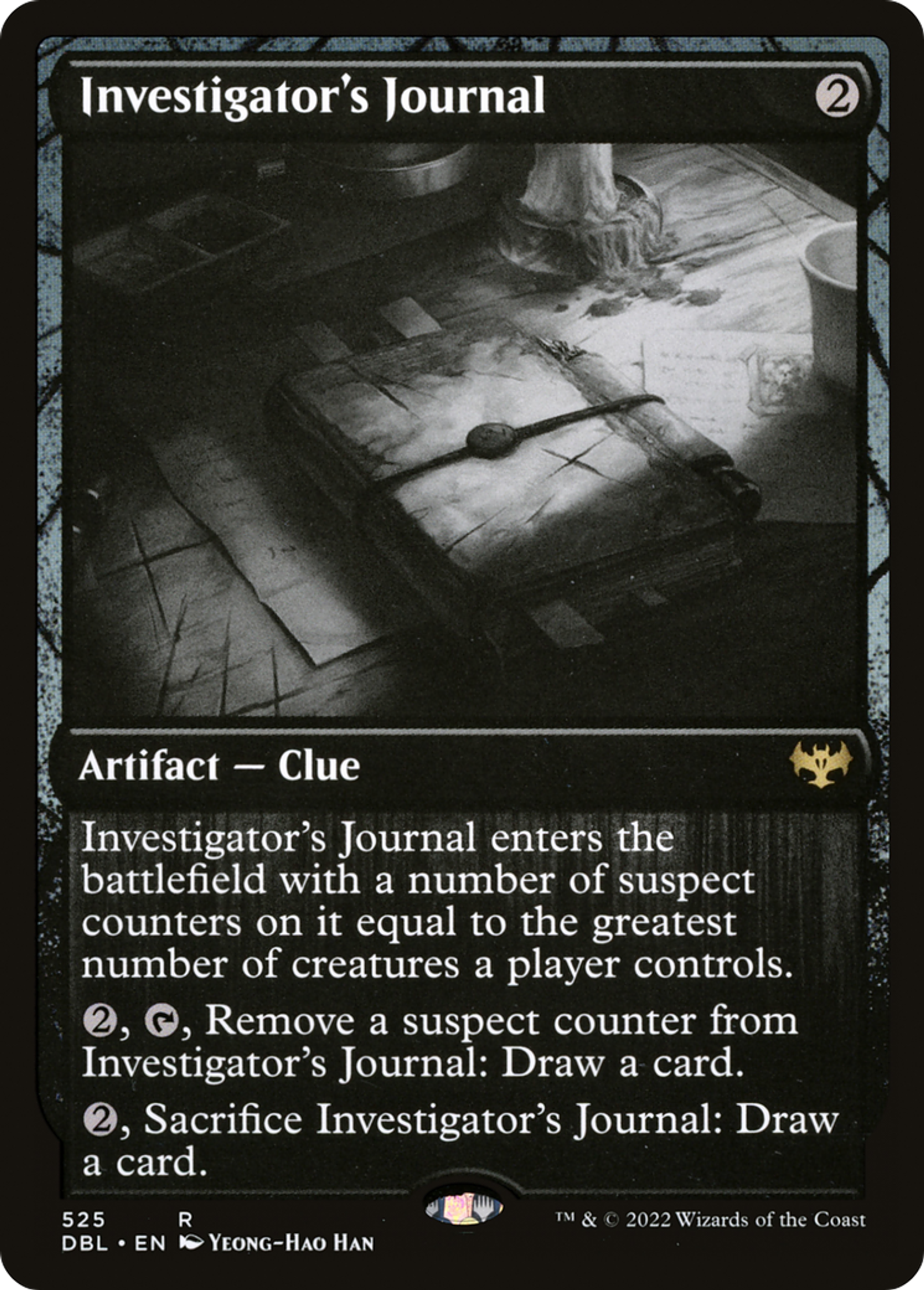 Investigator's Journal — Innistrad: Double Feature — Magic: The Gathering