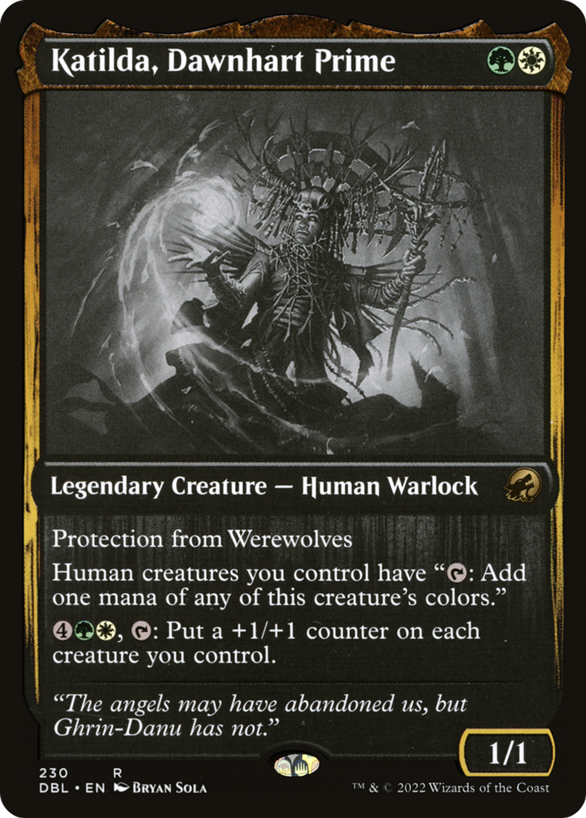 Katilda, Dawnhart Prime — Innistrad: Double Feature — Magic: The Gathering