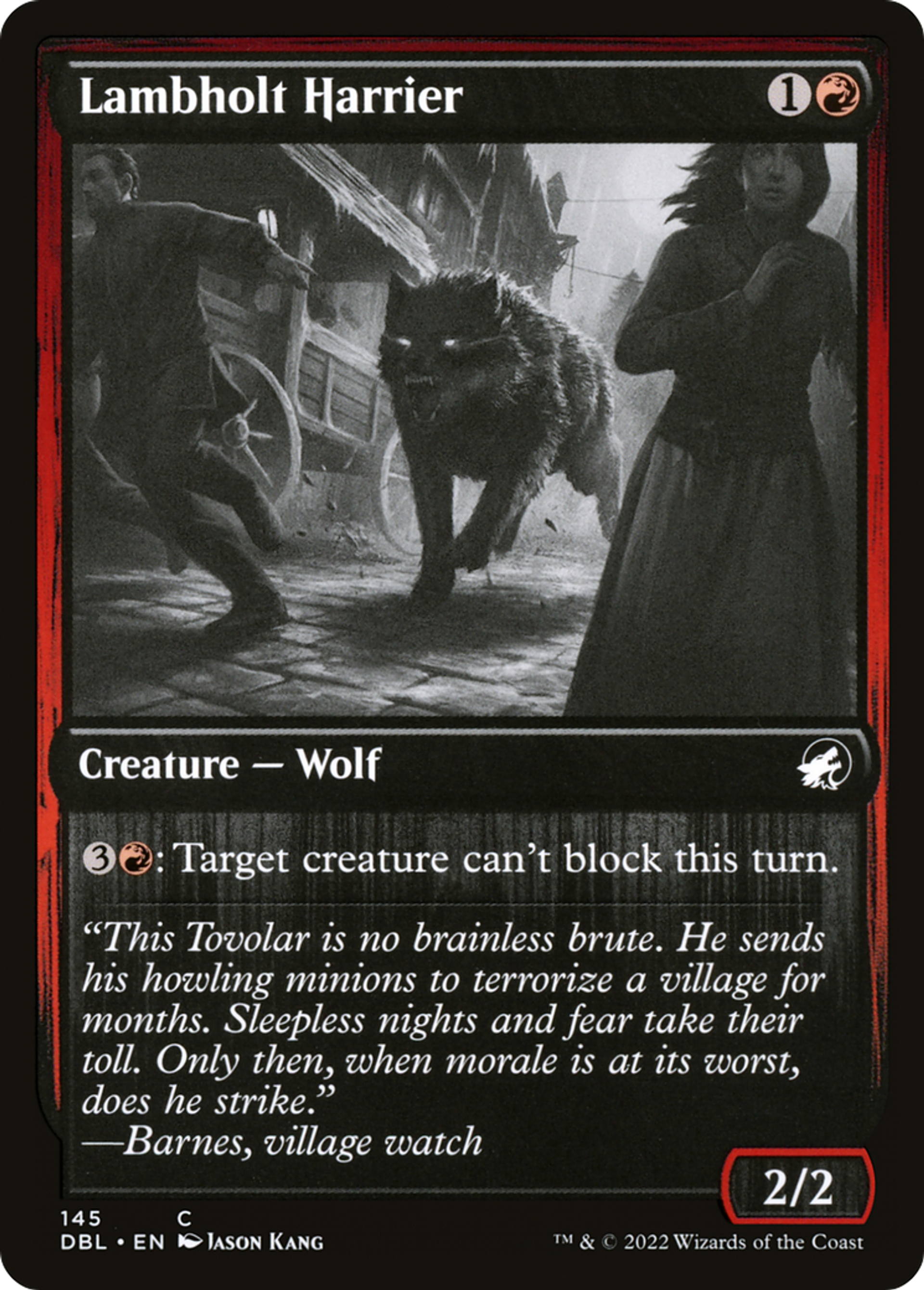 Lambholt Harrier — Innistrad: Double Feature — Magic: The Gathering