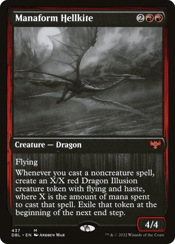 Manaform Hellkite — Innistrad: Double Feature — Magic: The Gathering