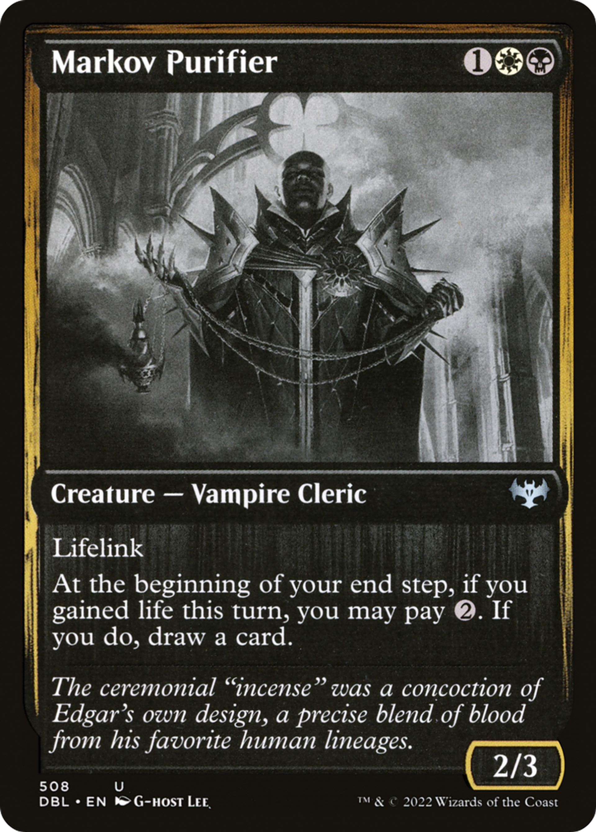 Markov Purifier — Innistrad: Double Feature — Magic: The Gathering