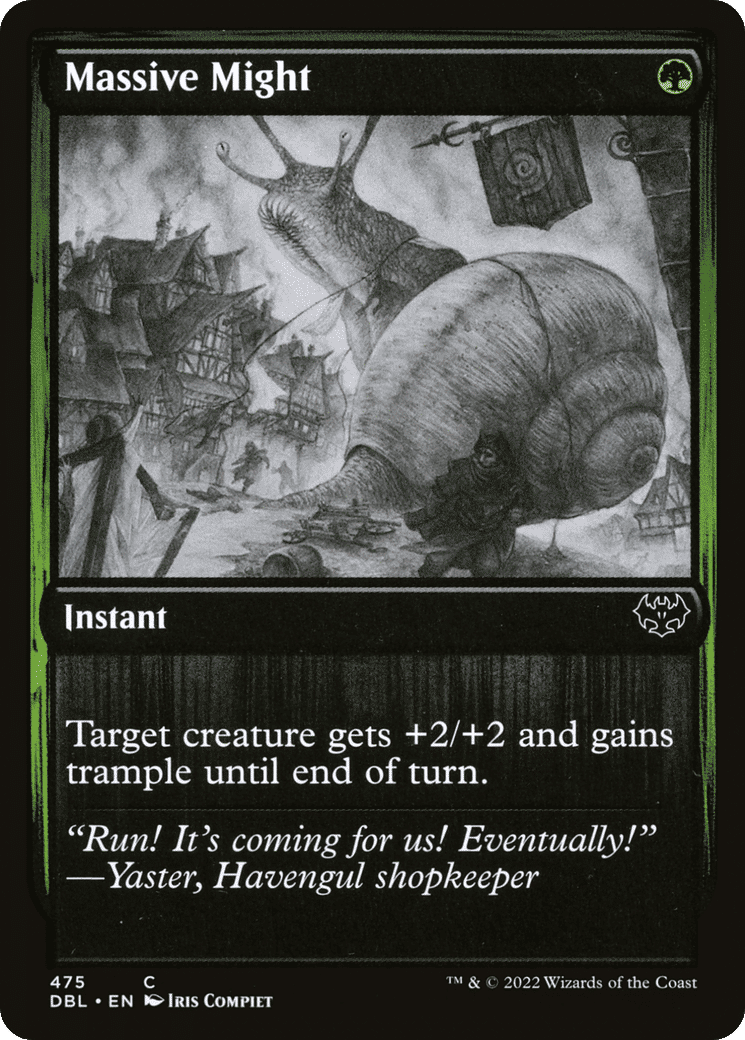 Massive Might — Innistrad: Double Feature — Magic: The Gathering