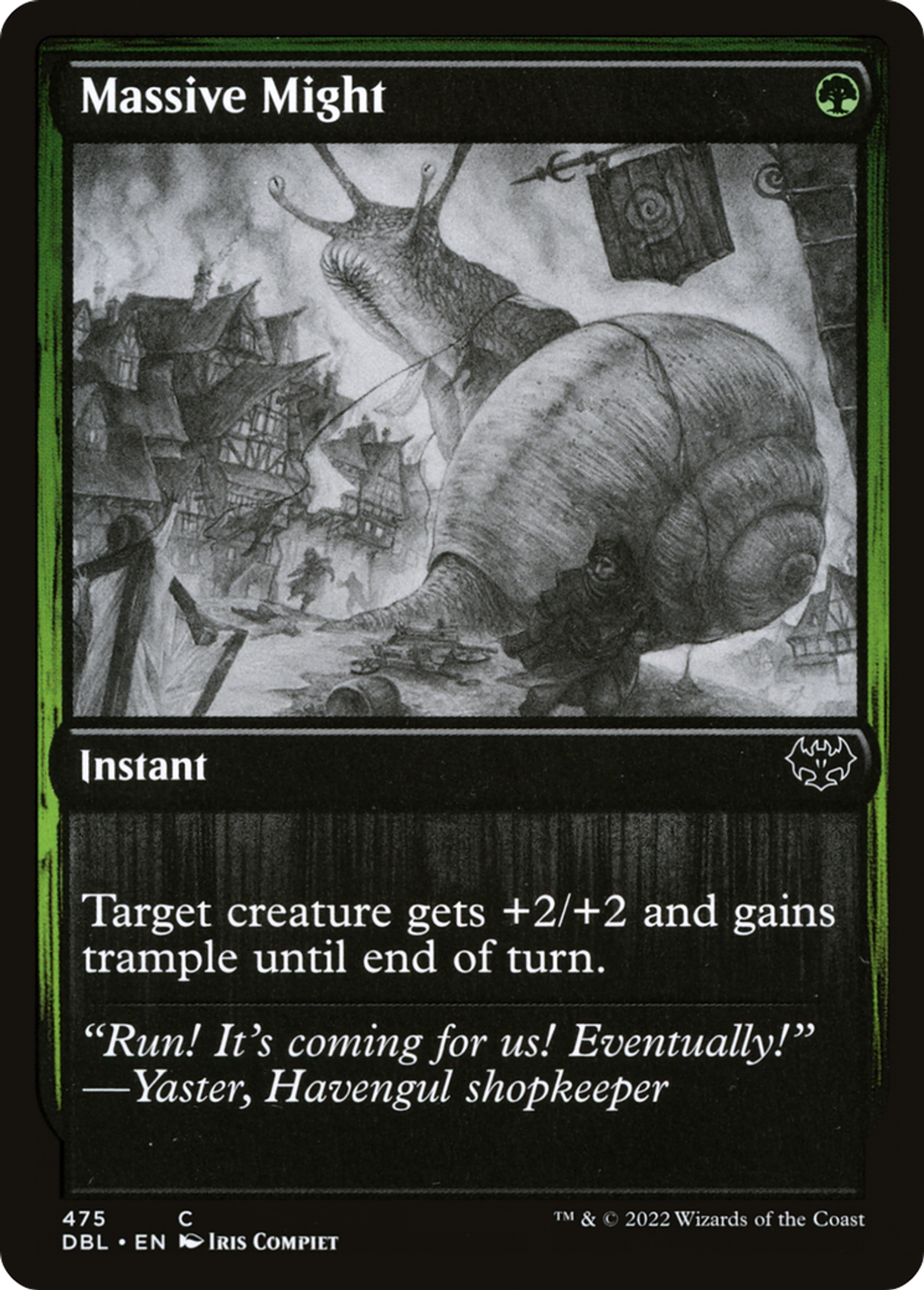 Massive Might — Innistrad: Double Feature — Magic: The Gathering