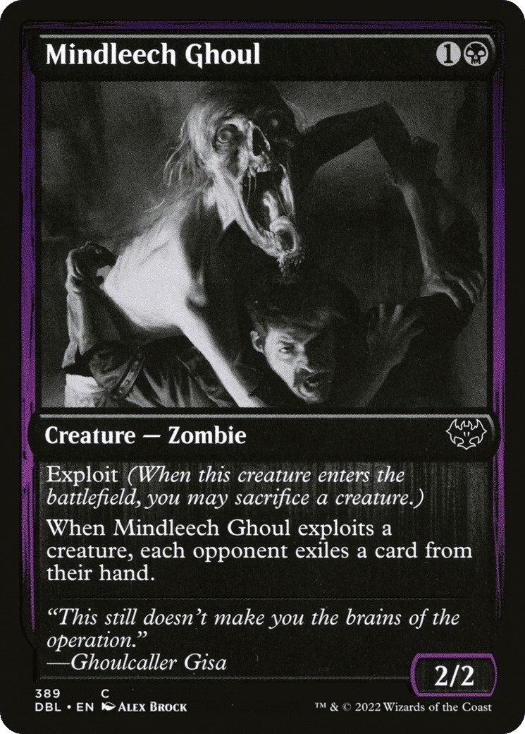 Mindleech Ghoul — Innistrad: Double Feature — Magic: The Gathering
