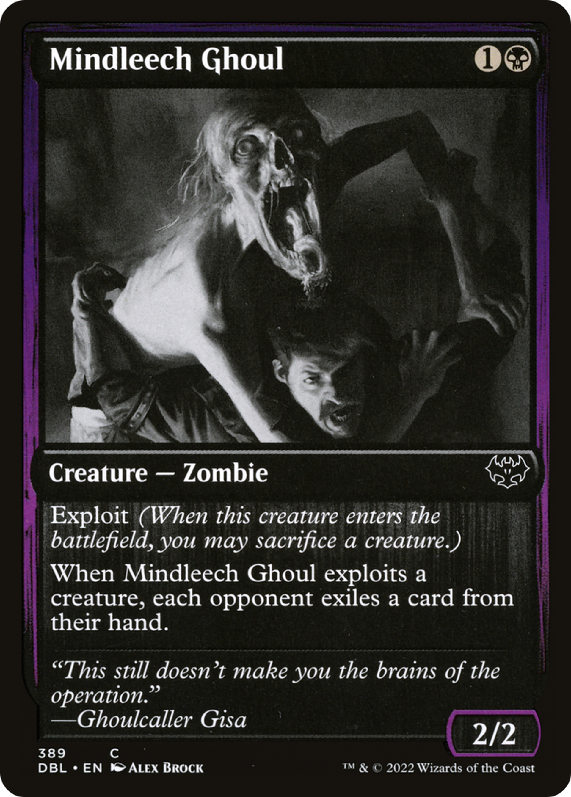 Mindleech Ghoul — Innistrad: Double Feature — Magic: The Gathering