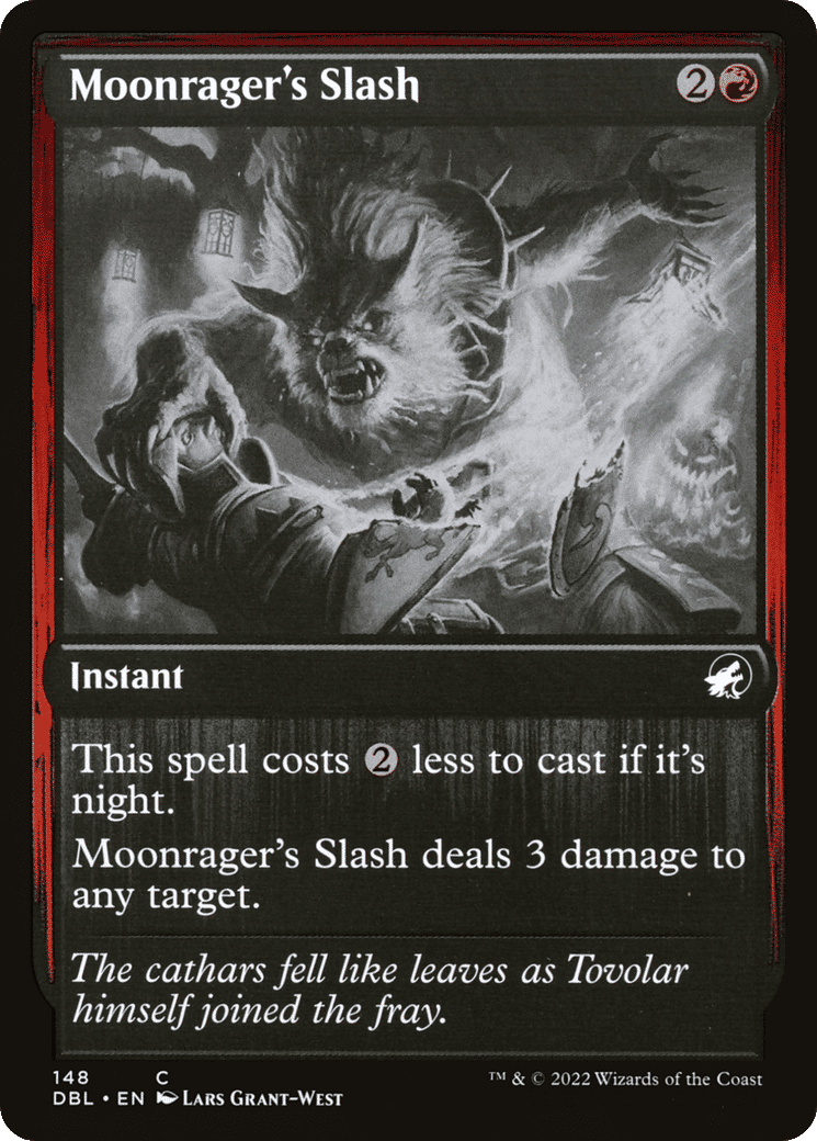 Moonrager's Slash — Innistrad: Double Feature — Magic: The Gathering