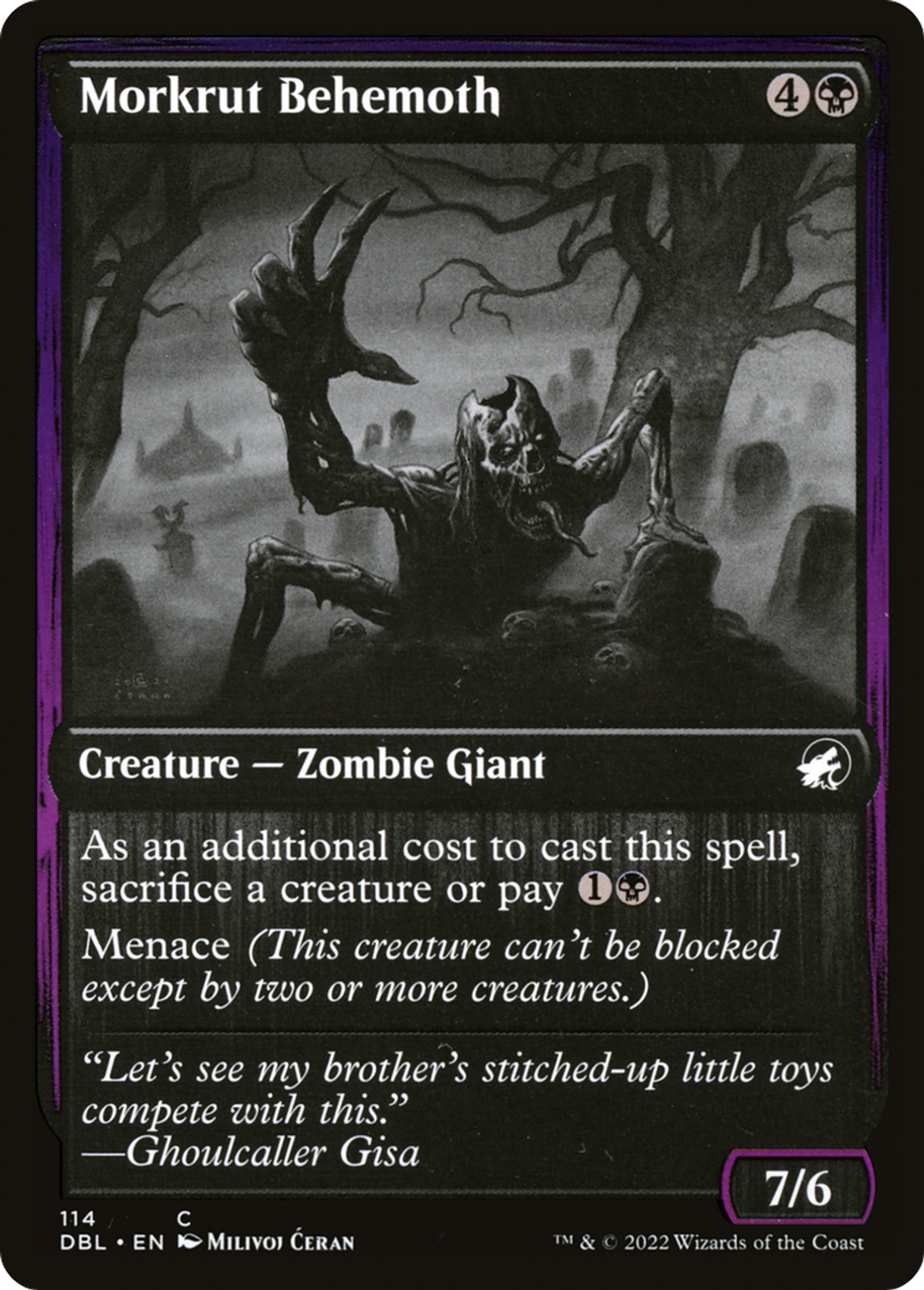 Morkrut Behemoth — Innistrad: Double Feature — Magic: The Gathering