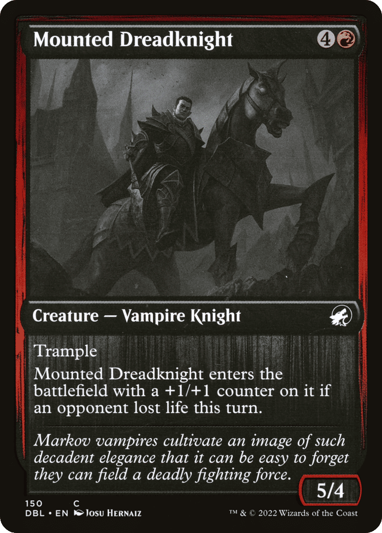 Mounted Dreadknight — Innistrad: Double Feature — Magic: The Gathering
