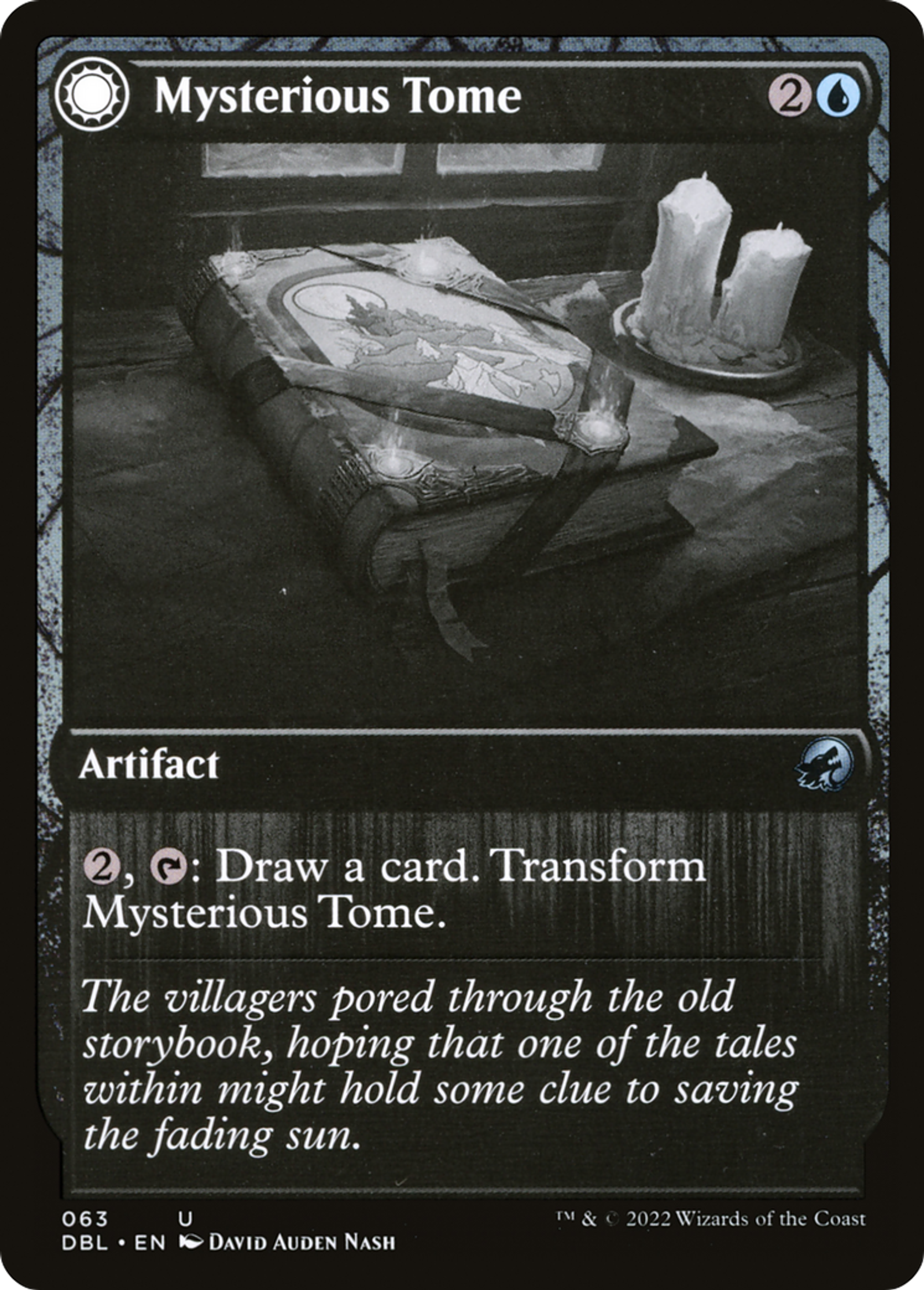 Mysterious Tome // Chilling Chronicle — Innistrad: Double Feature — Magic: The Gathering