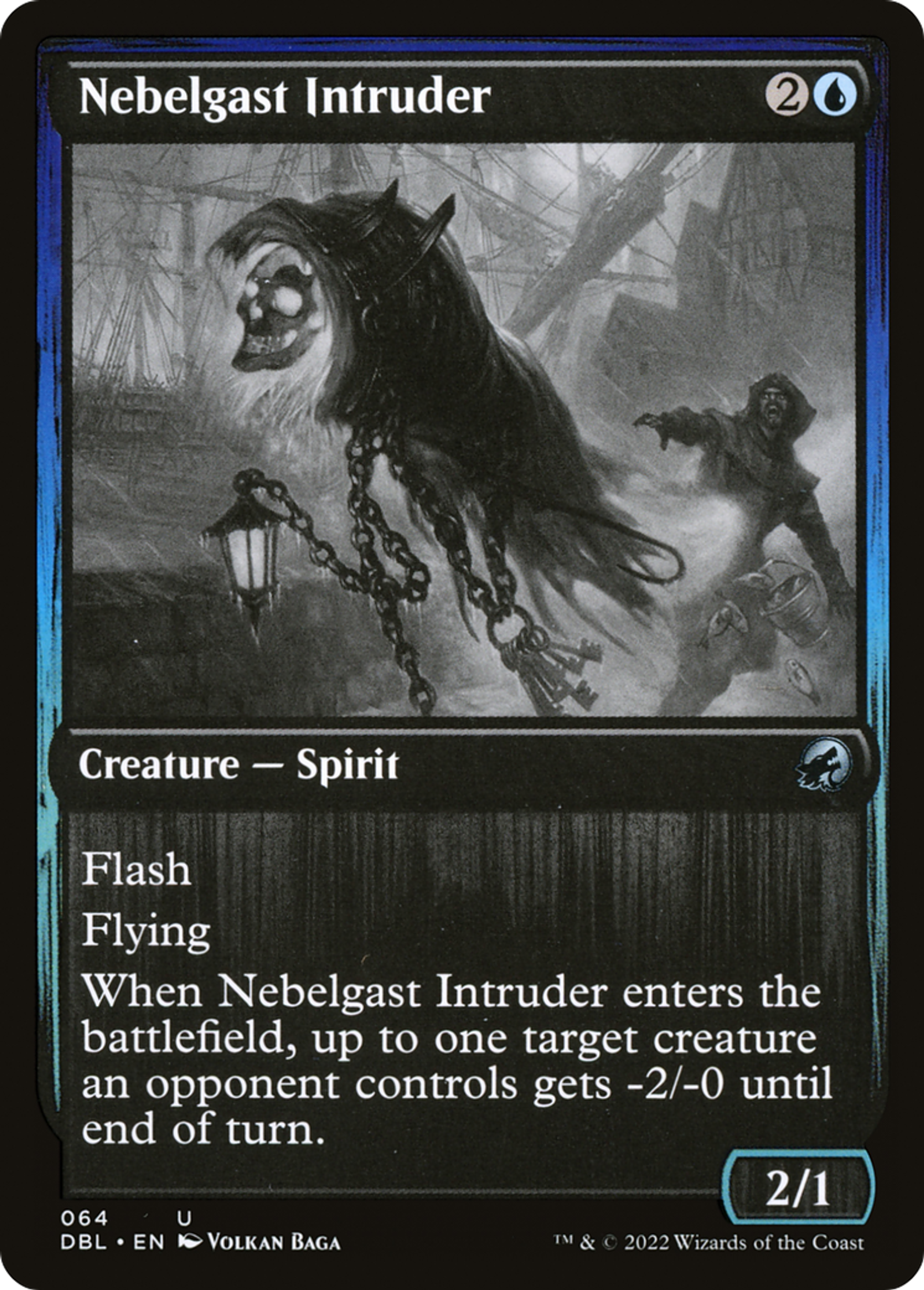 Nebelgast Intruder — Innistrad: Double Feature — Magic: The Gathering