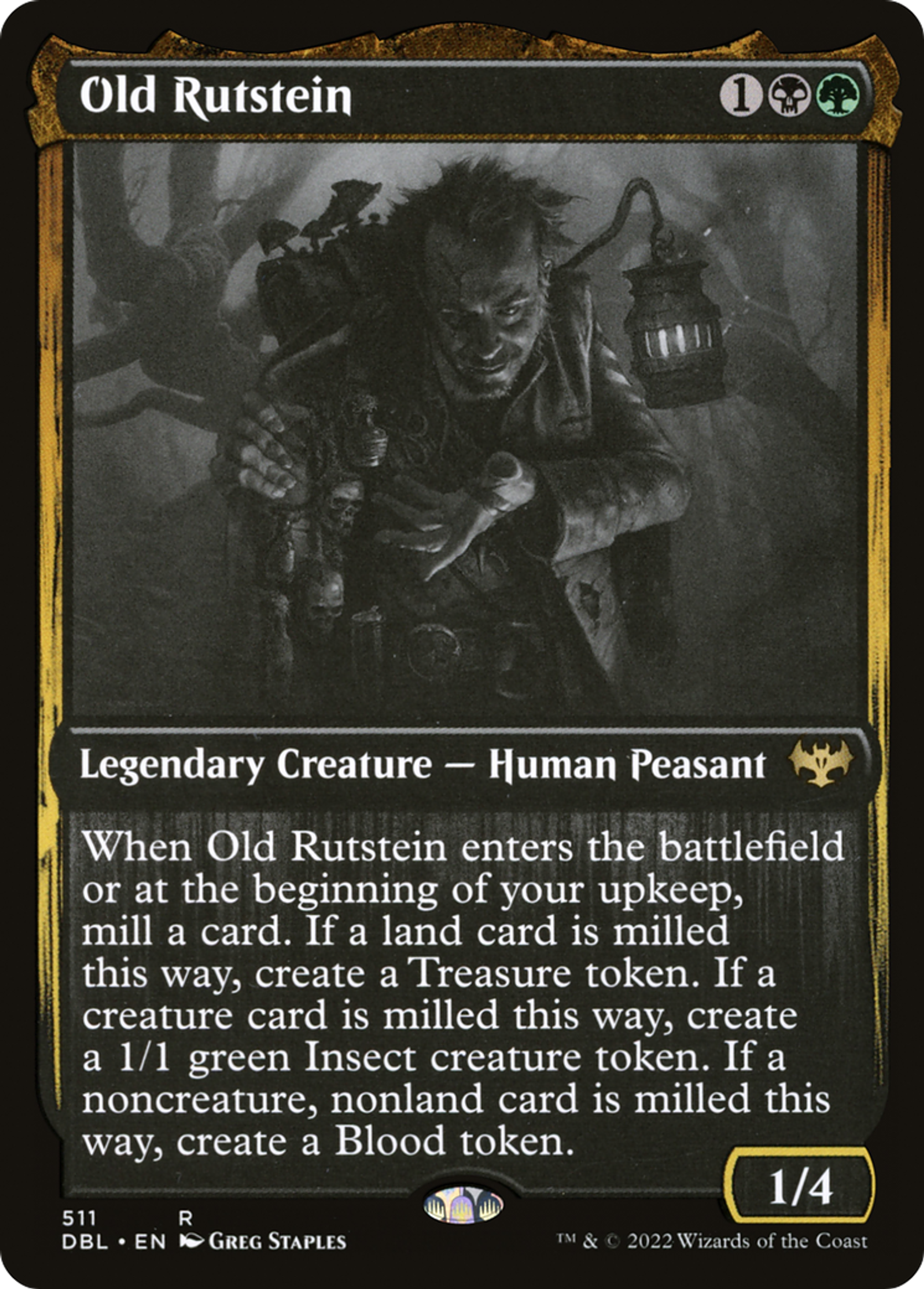 Old Rutstein — Innistrad: Double Feature — Magic: The Gathering