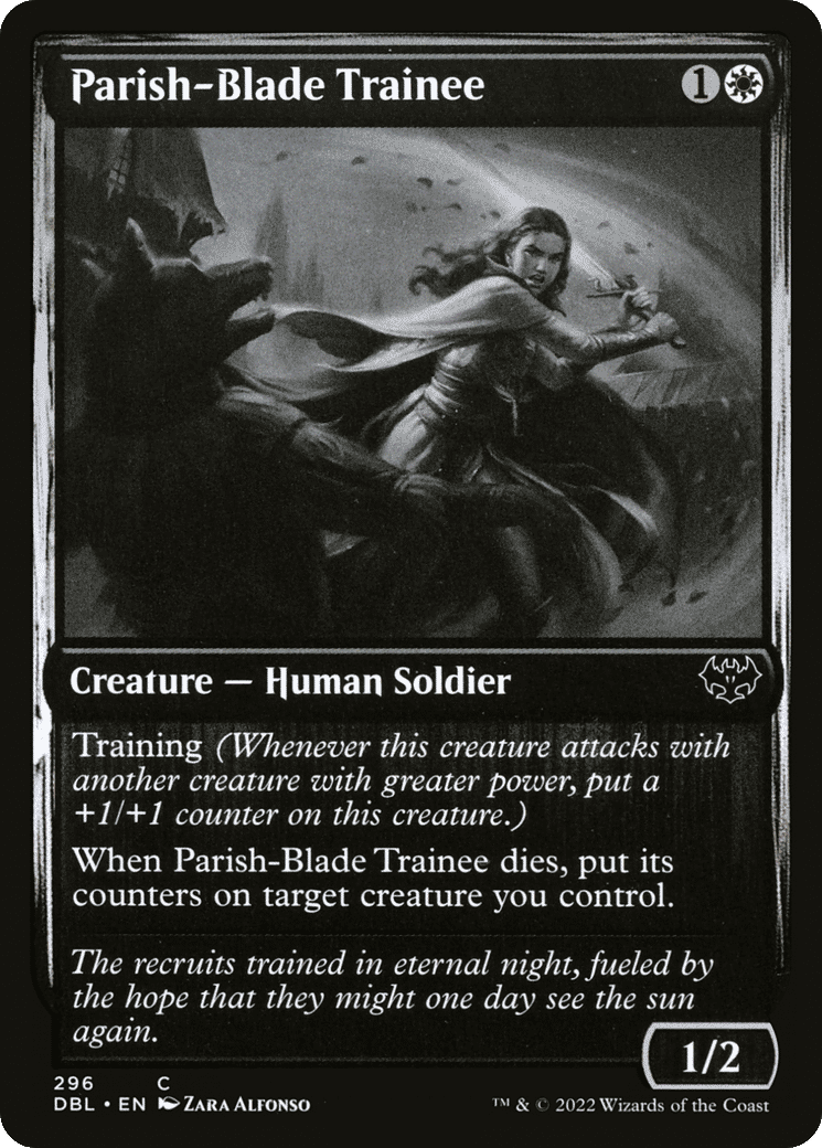 Parish-Blade Trainee — Innistrad: Double Feature — Magic: The Gathering