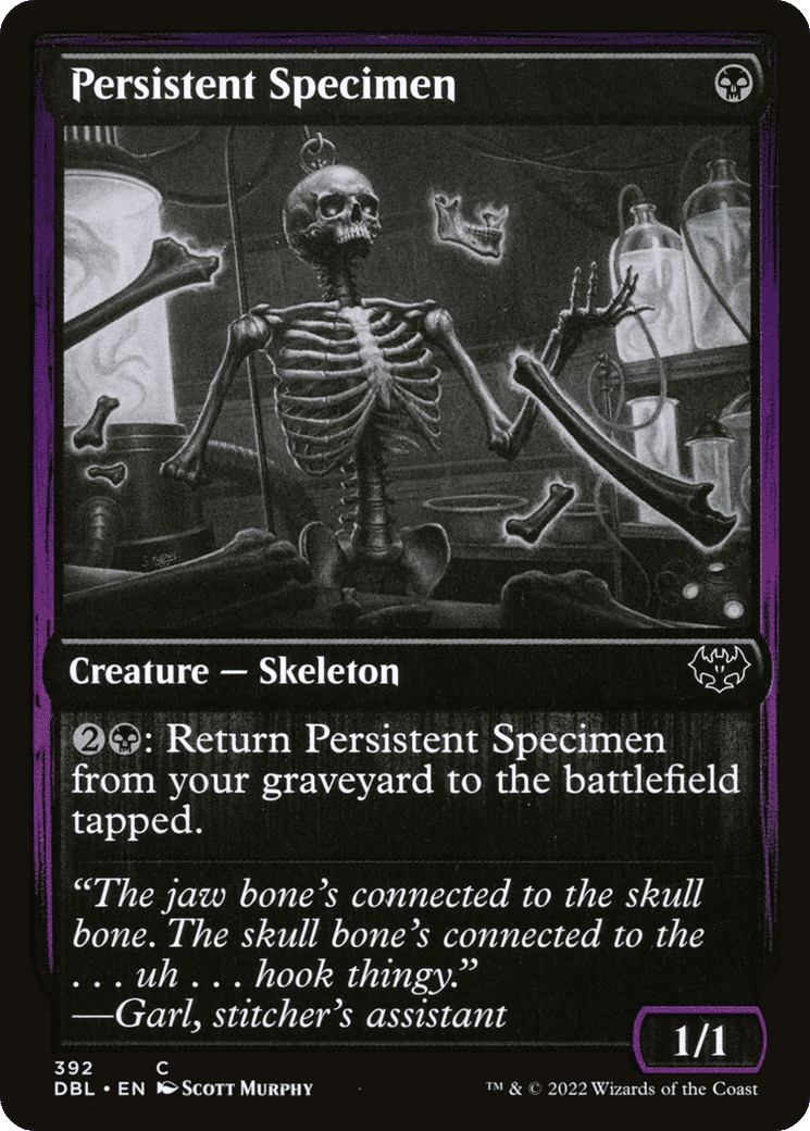 Persistent Specimen — Innistrad: Double Feature — Magic: The Gathering