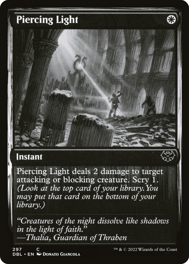Piercing Light — Innistrad: Double Feature — Magic: The Gathering