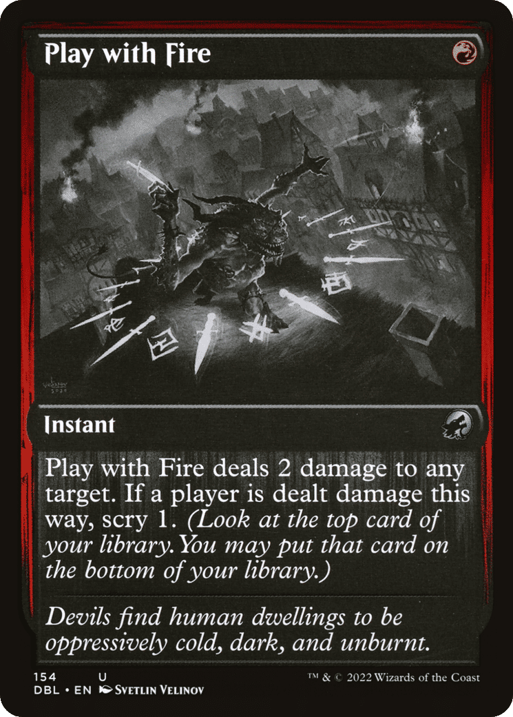 Play with Fire — Innistrad: Double Feature — Magic: The Gathering