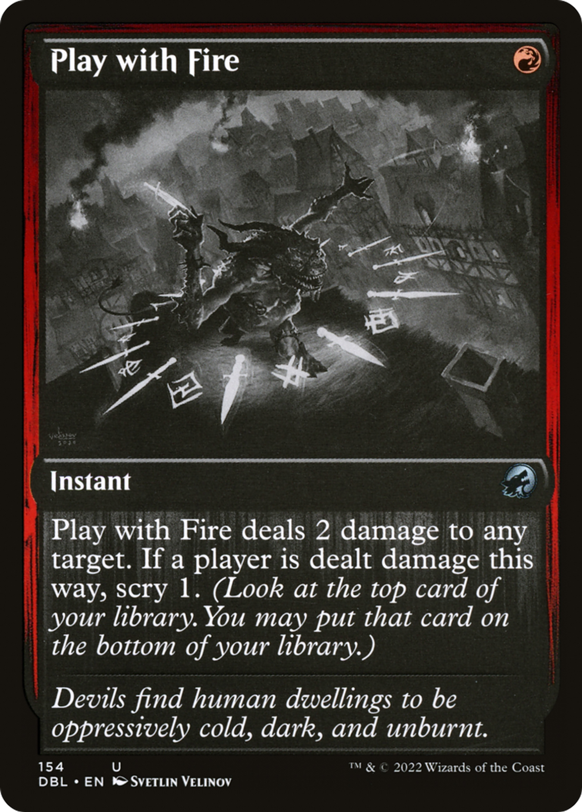 Play with Fire — Innistrad: Double Feature — Magic: The Gathering