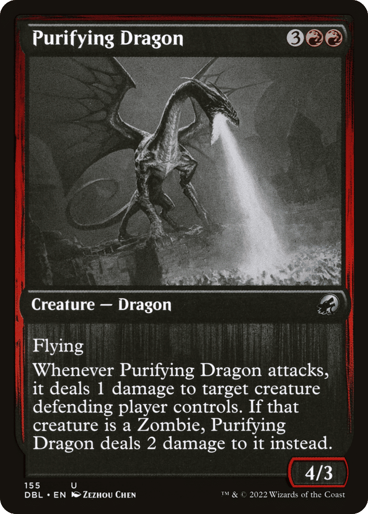 Purifying Dragon — Innistrad: Double Feature — Magic: The Gathering