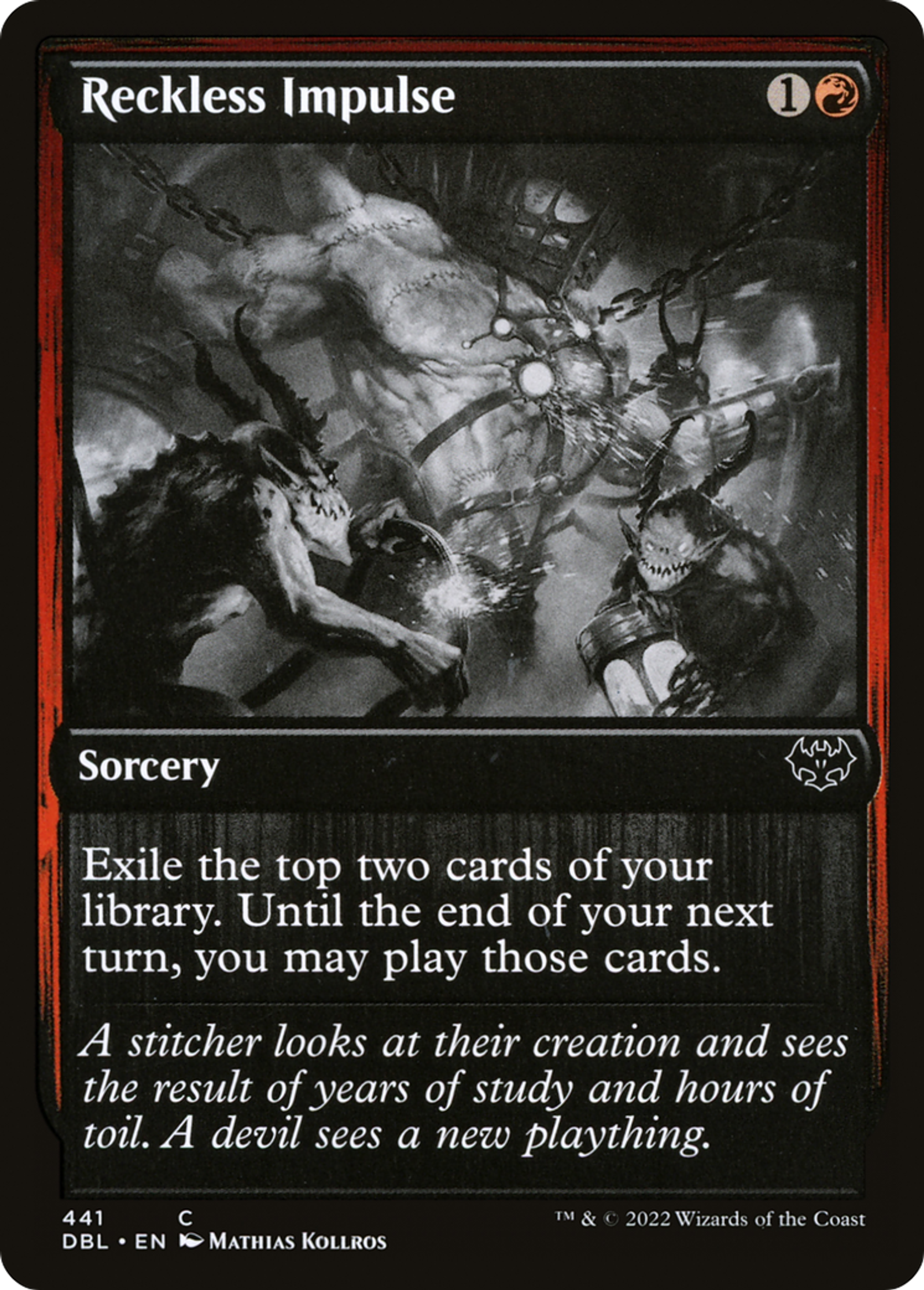 Reckless Impulse — Innistrad: Double Feature — Magic: The Gathering