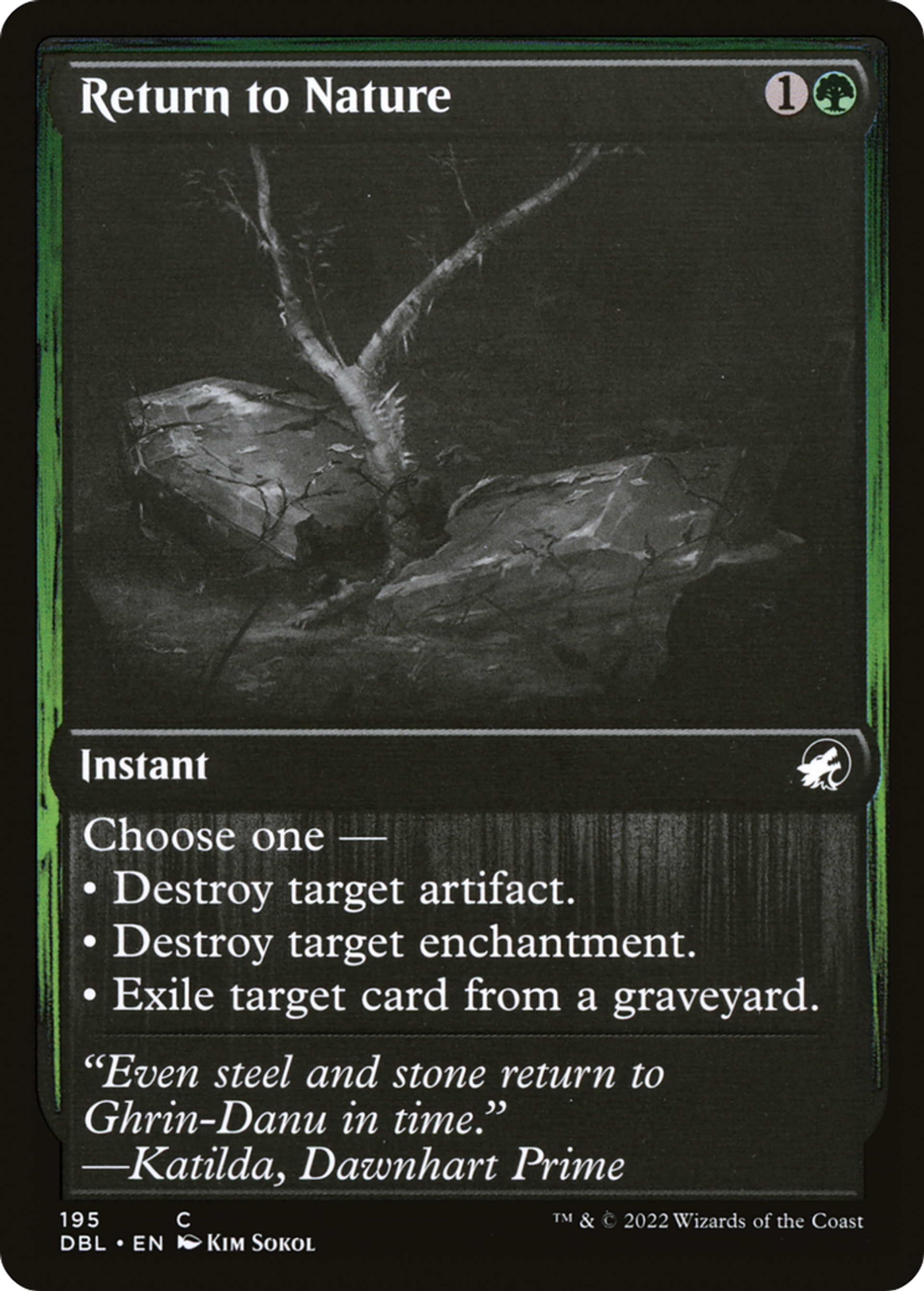 Return to Nature — Innistrad: Double Feature — Magic: The Gathering