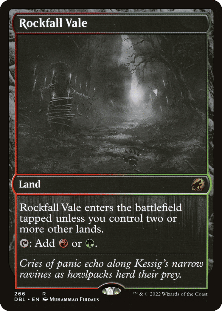 Rockfall Vale — Innistrad: Double Feature — Magic: The Gathering