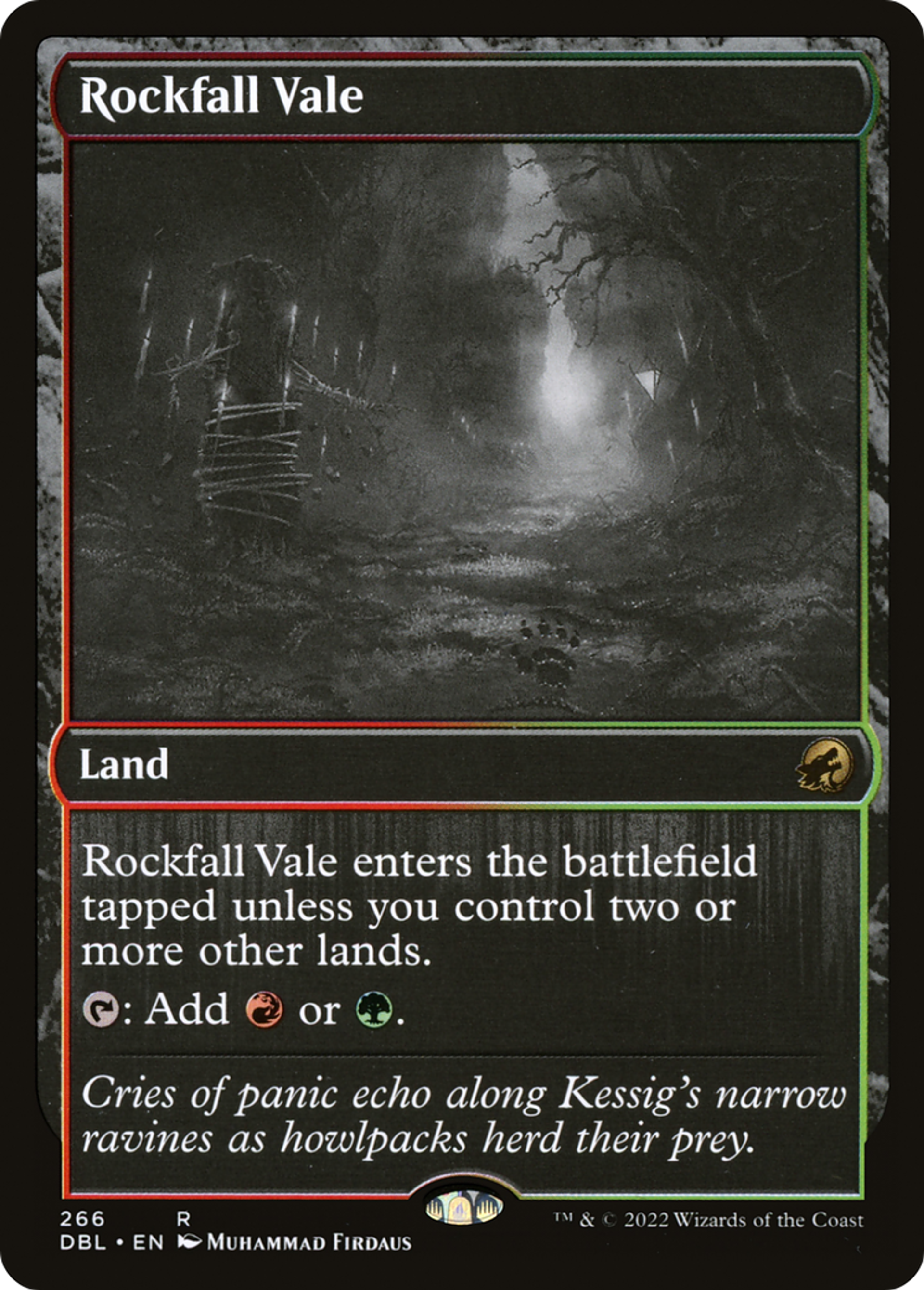 Rockfall Vale — Innistrad: Double Feature — Magic: The Gathering