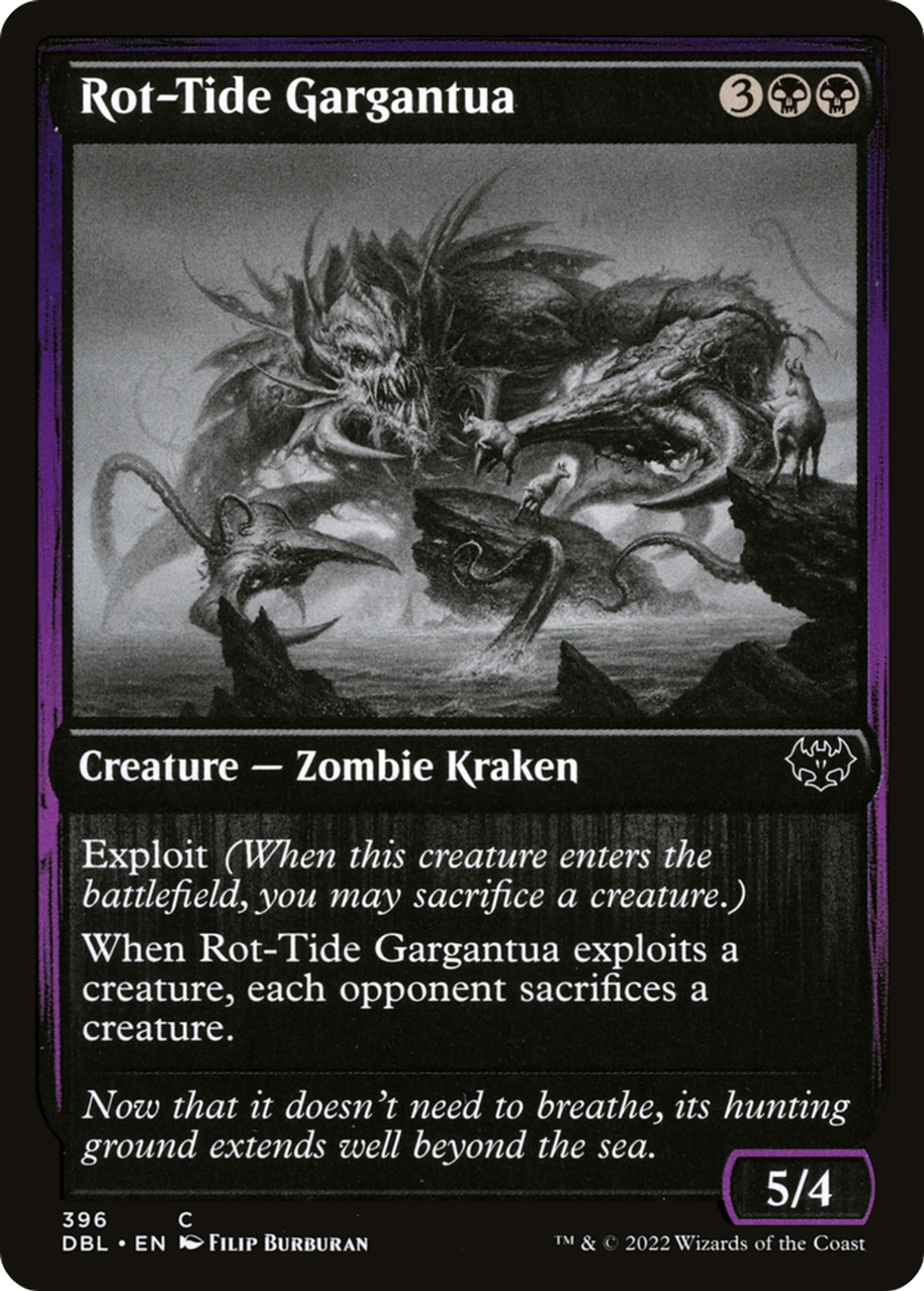 Rot-Tide Gargantua — Innistrad: Double Feature — Magic: The Gathering