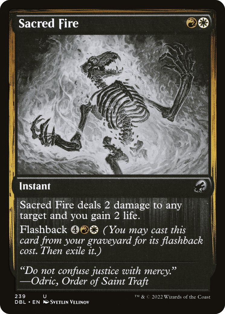 Sacred Fire — Innistrad: Double Feature — Magic: The Gathering