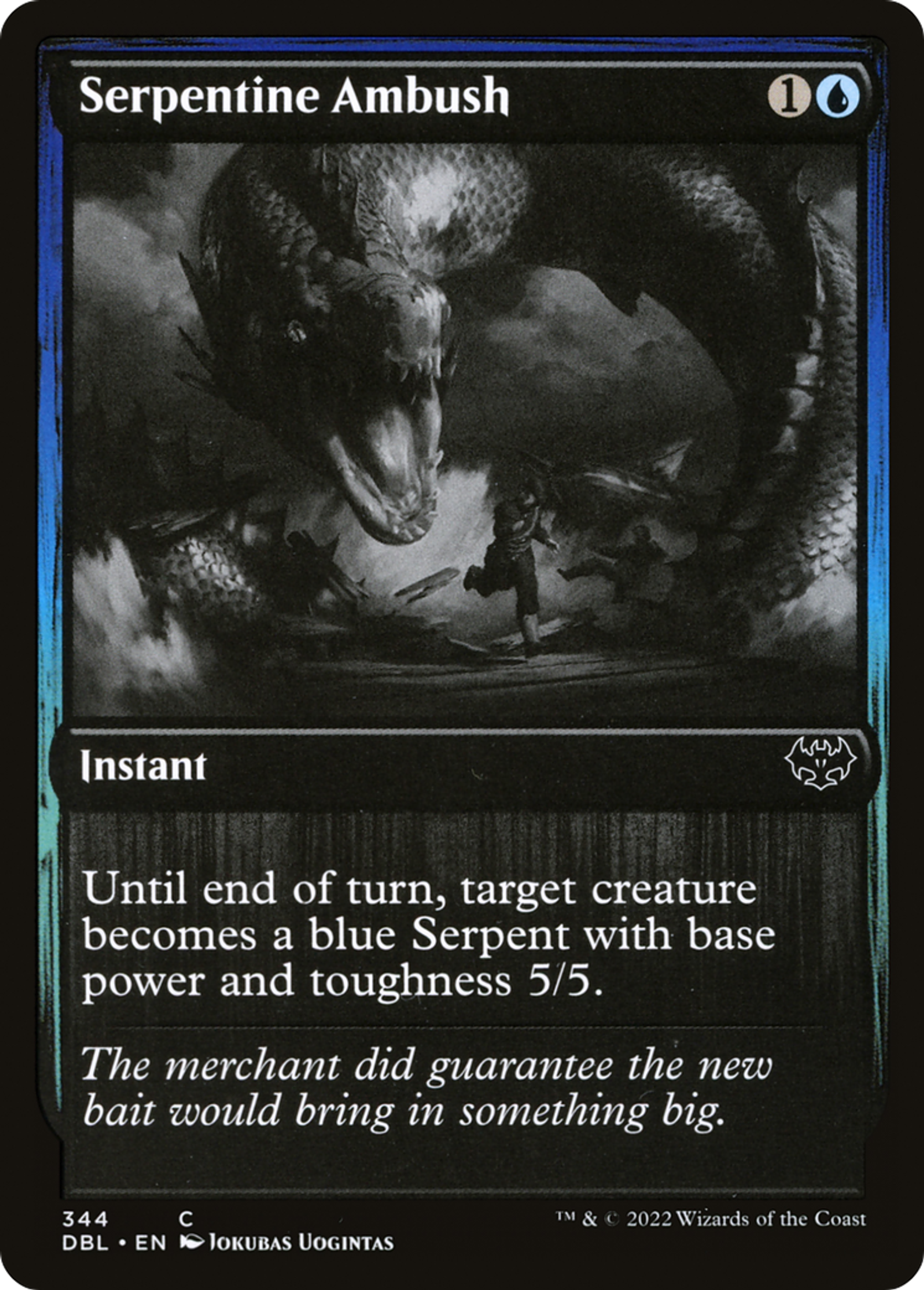 Serpentine Ambush — Innistrad: Double Feature — Magic: The Gathering