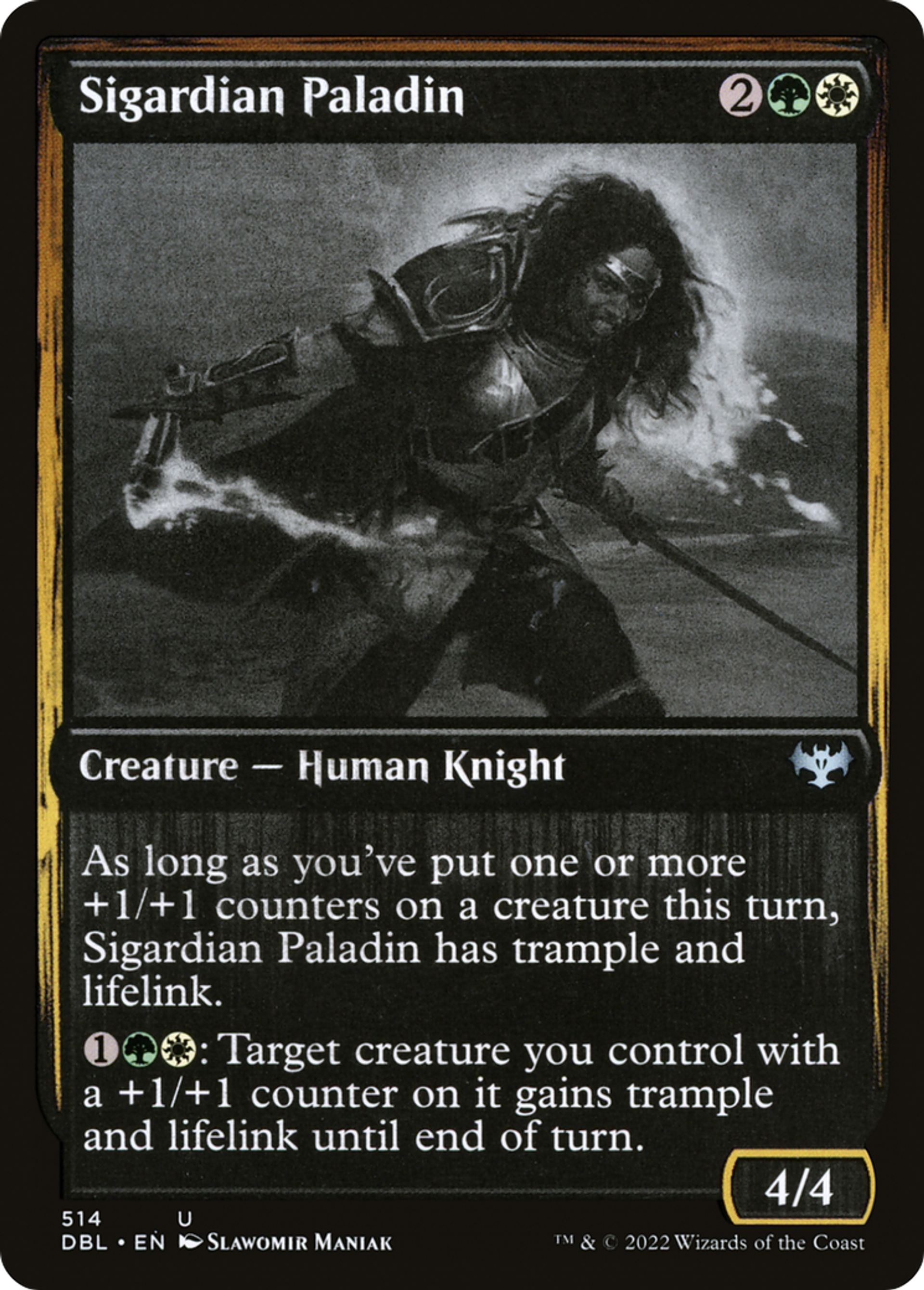 Sigardian Paladin — Innistrad: Double Feature — Magic: The Gathering