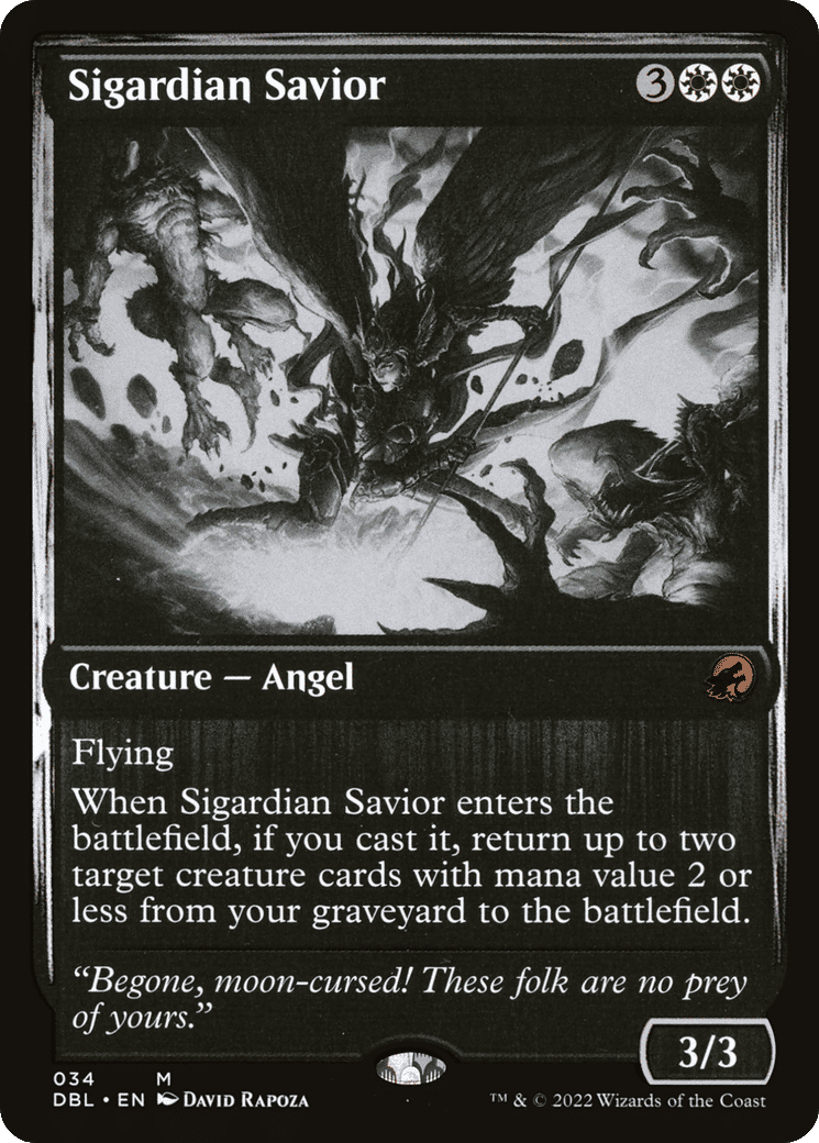 Sigardian Savior — Innistrad: Double Feature — Magic: The Gathering