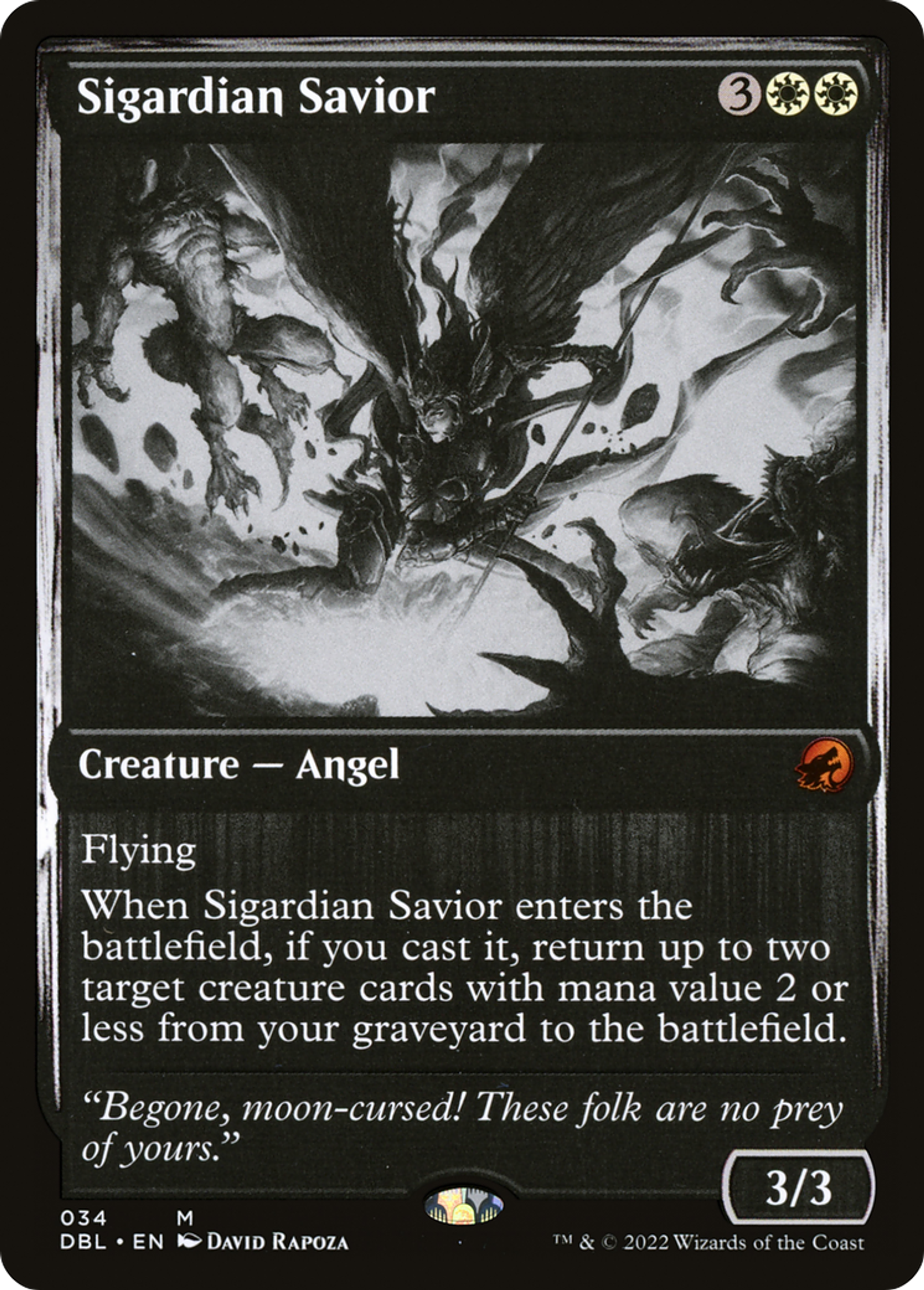 Sigardian Savior — Innistrad: Double Feature — Magic: The Gathering
