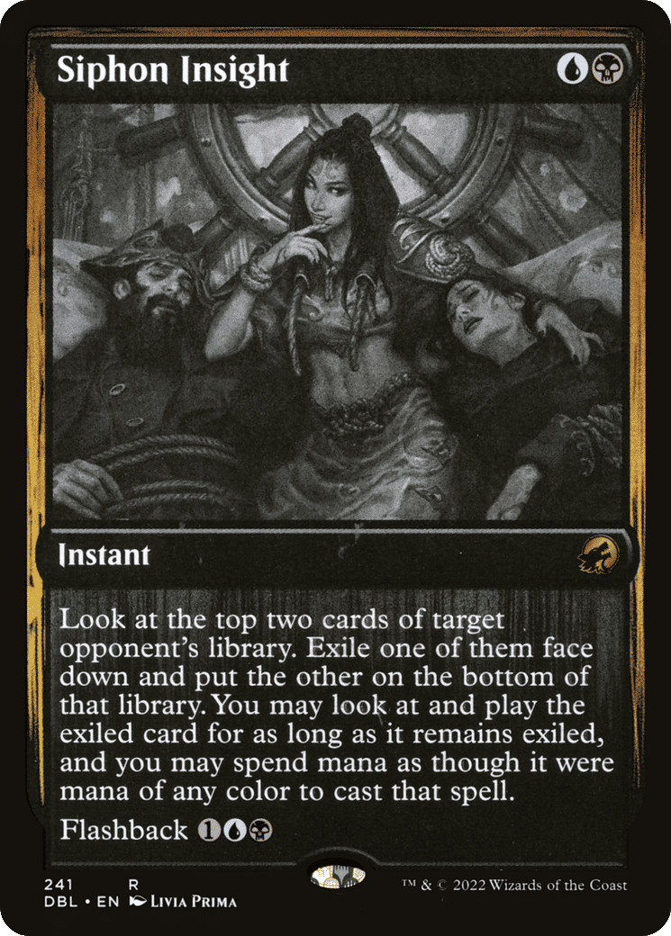 Siphon Insight — Innistrad: Double Feature — Magic: The Gathering