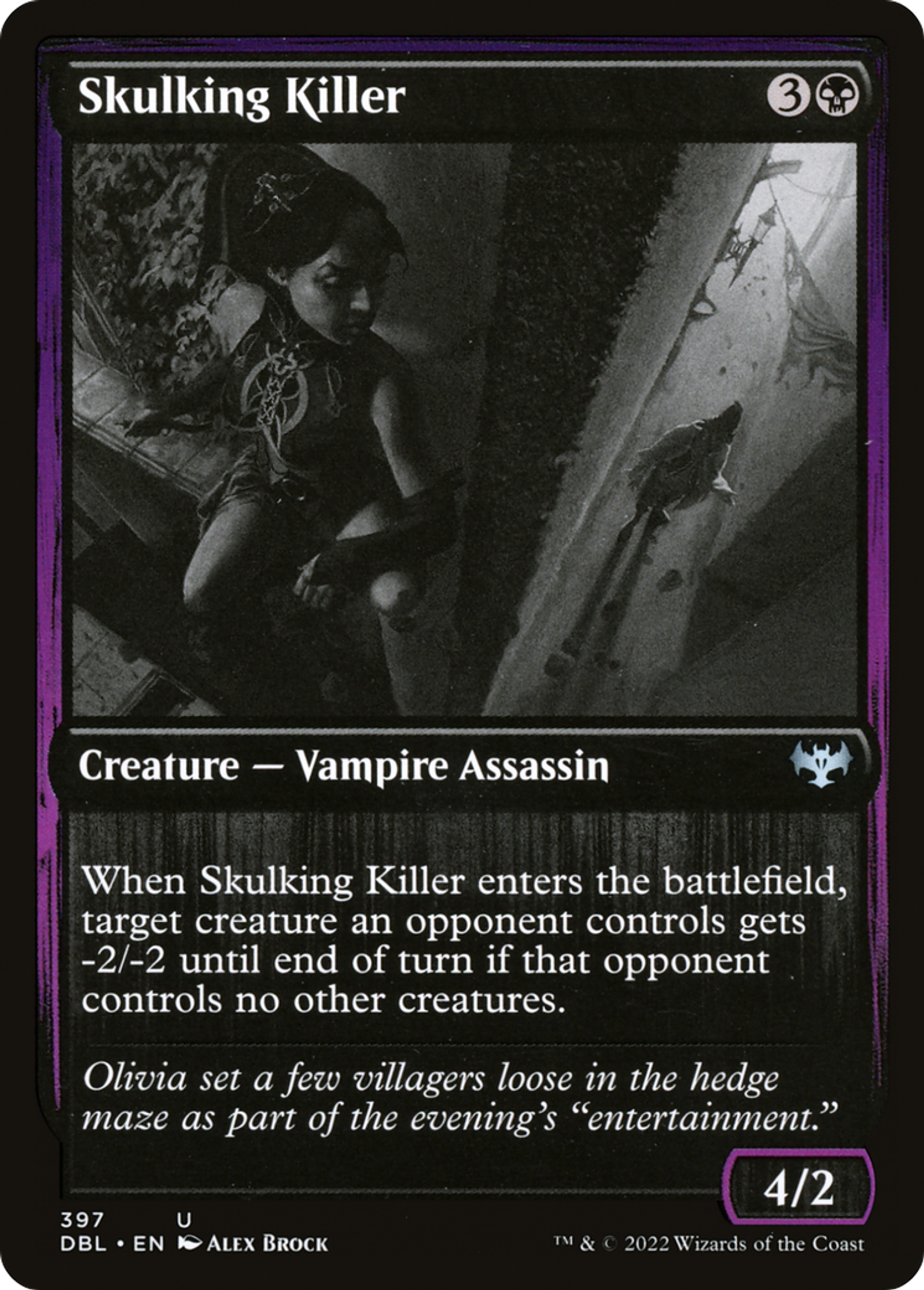 Skulking Killer — Innistrad: Double Feature — Magic: The Gathering