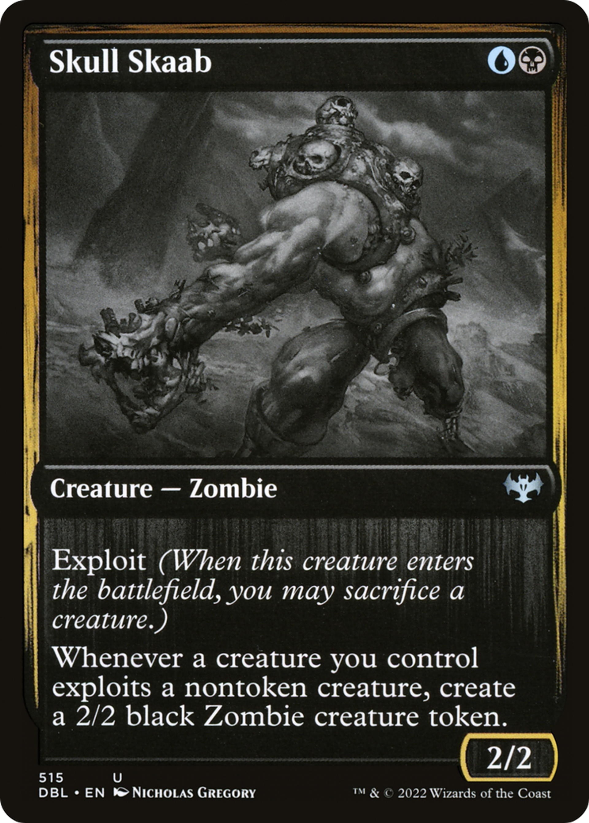 Skull Skaab — Innistrad: Double Feature — Magic: The Gathering