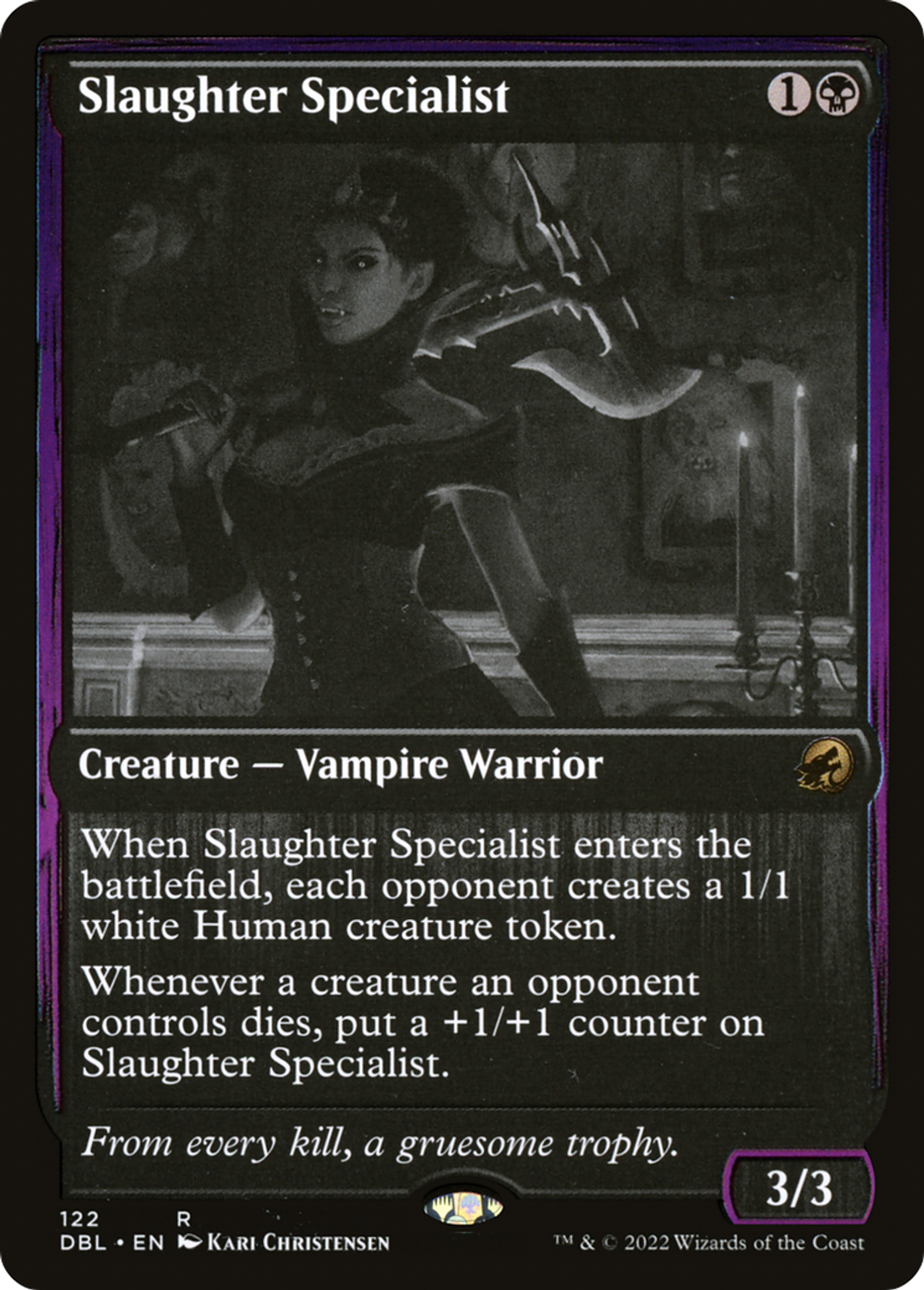 Slaughter Specialist — Innistrad: Double Feature — Magic: The Gathering