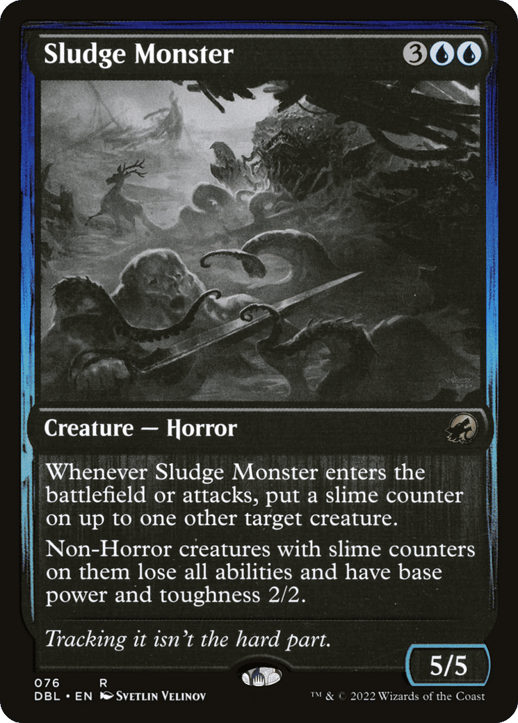 Sludge Monster — Innistrad: Double Feature — Magic: The Gathering