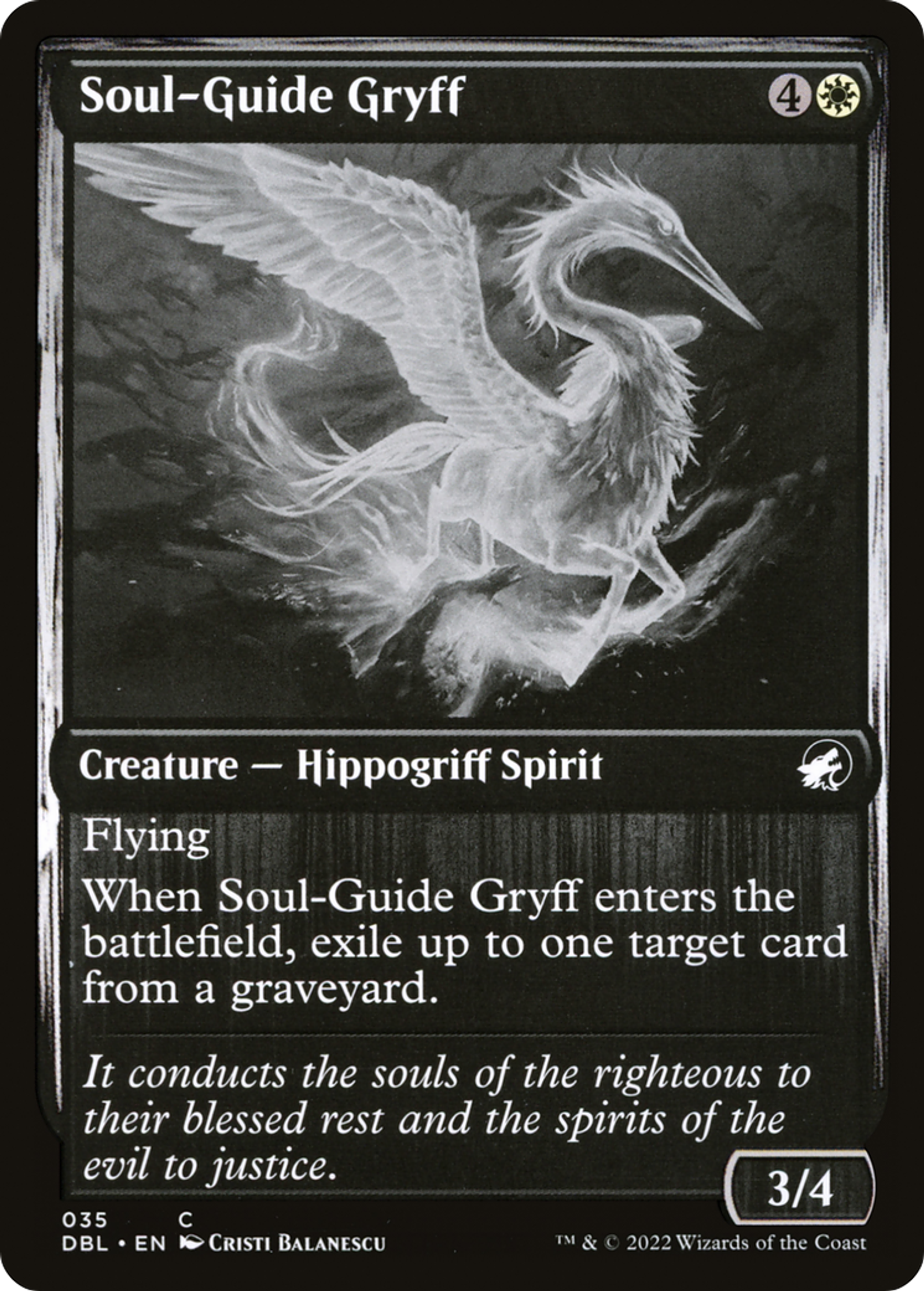 Soul-Guide Gryff — Innistrad: Double Feature — Magic: The Gathering
