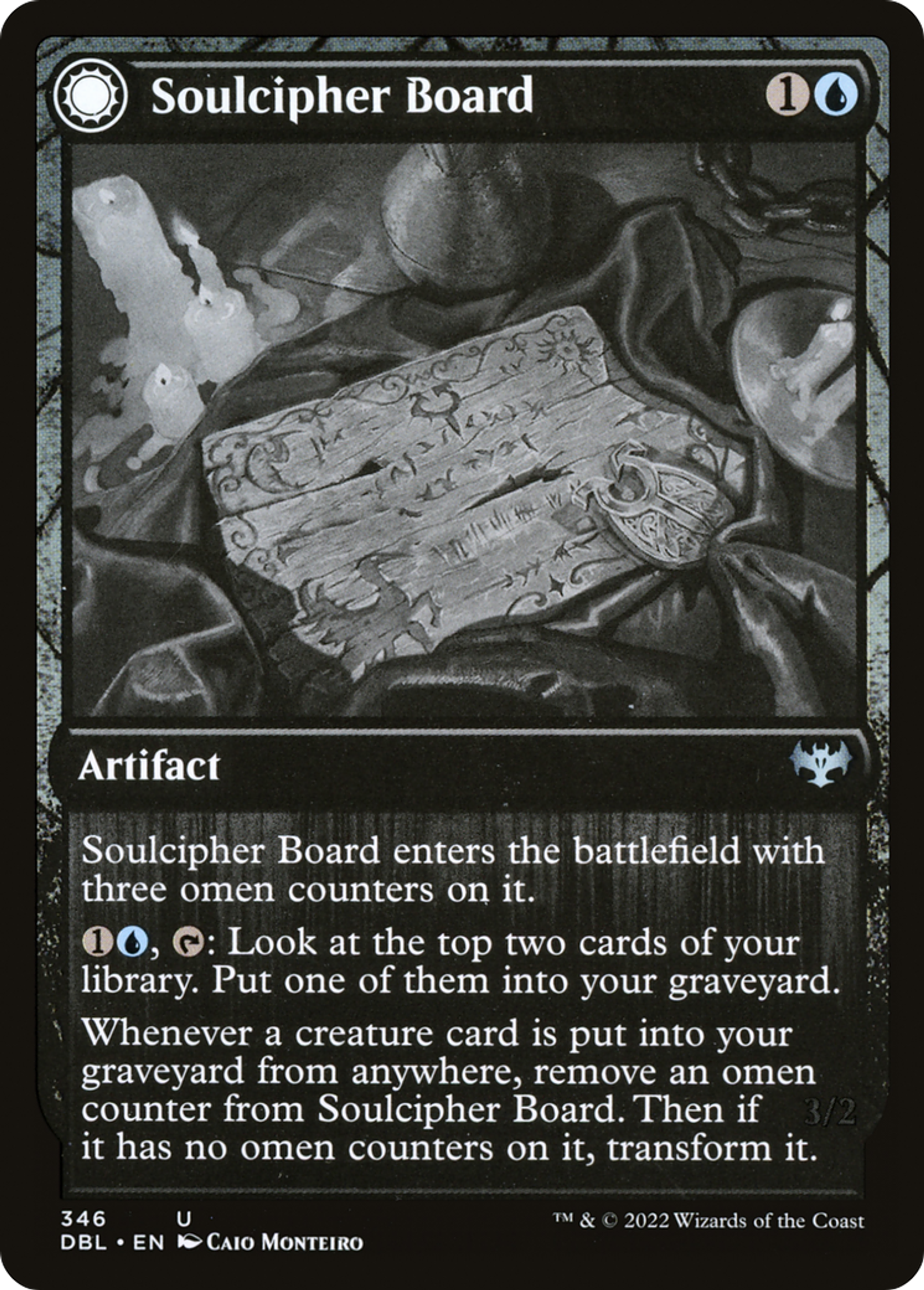 Soulcipher Board // Cipherbound Spirit — Innistrad: Double Feature — Magic: The Gathering