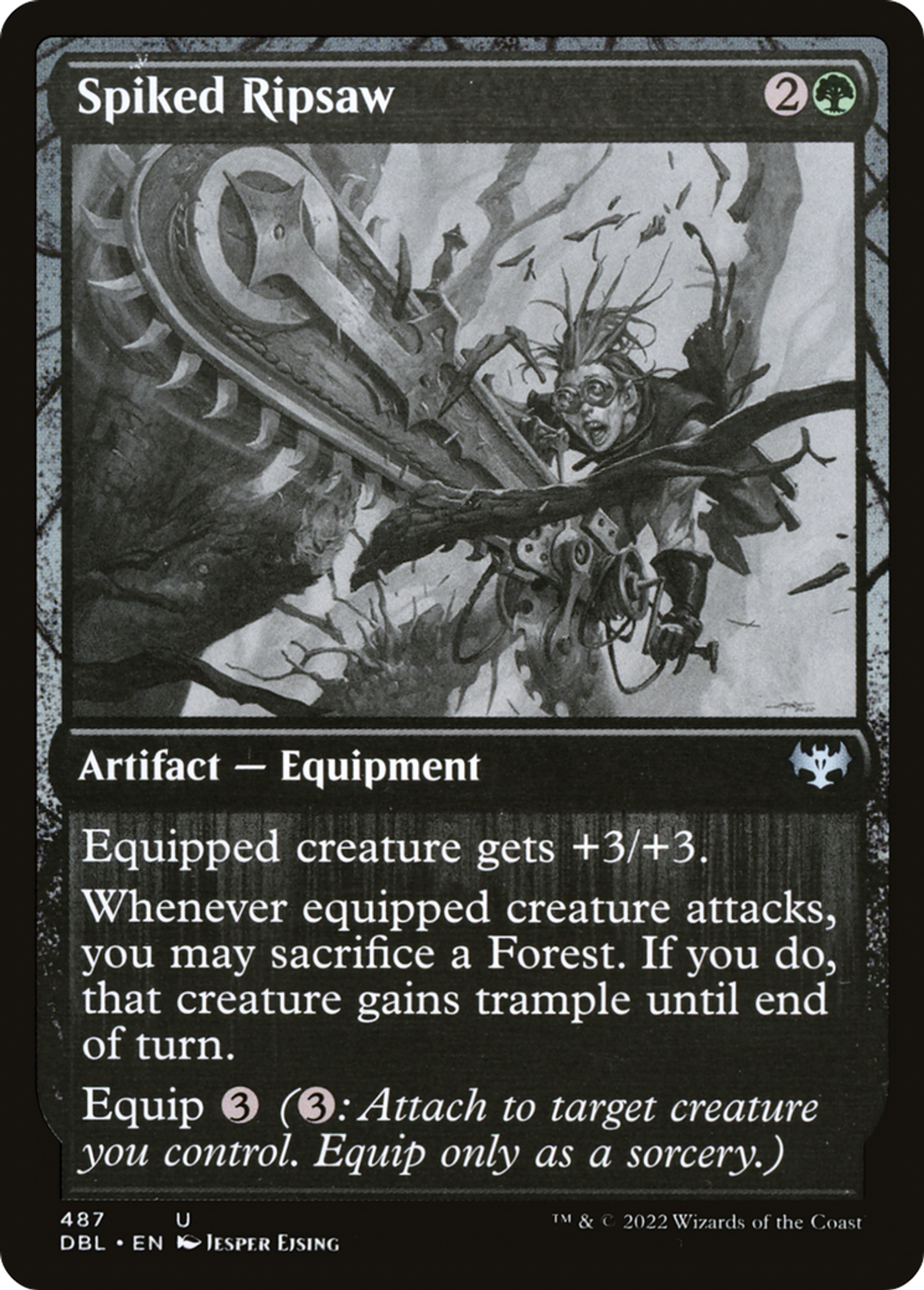 Spiked Ripsaw — Innistrad: Double Feature — Magic: The Gathering