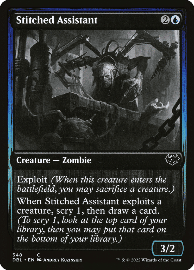 Stitched Assistant — Innistrad: Double Feature — Magic: The Gathering