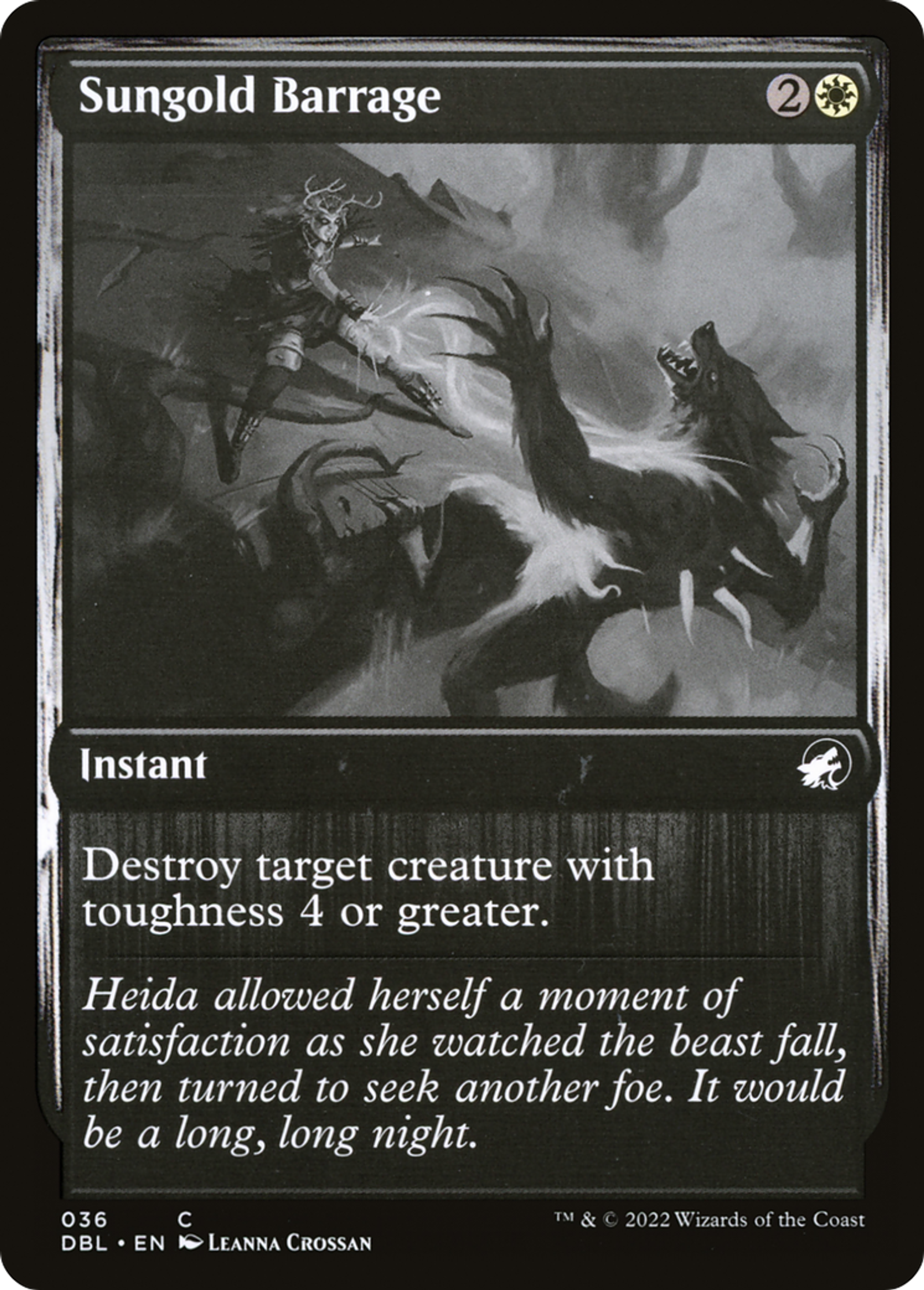 Sungold Barrage — Innistrad: Double Feature — Magic: The Gathering