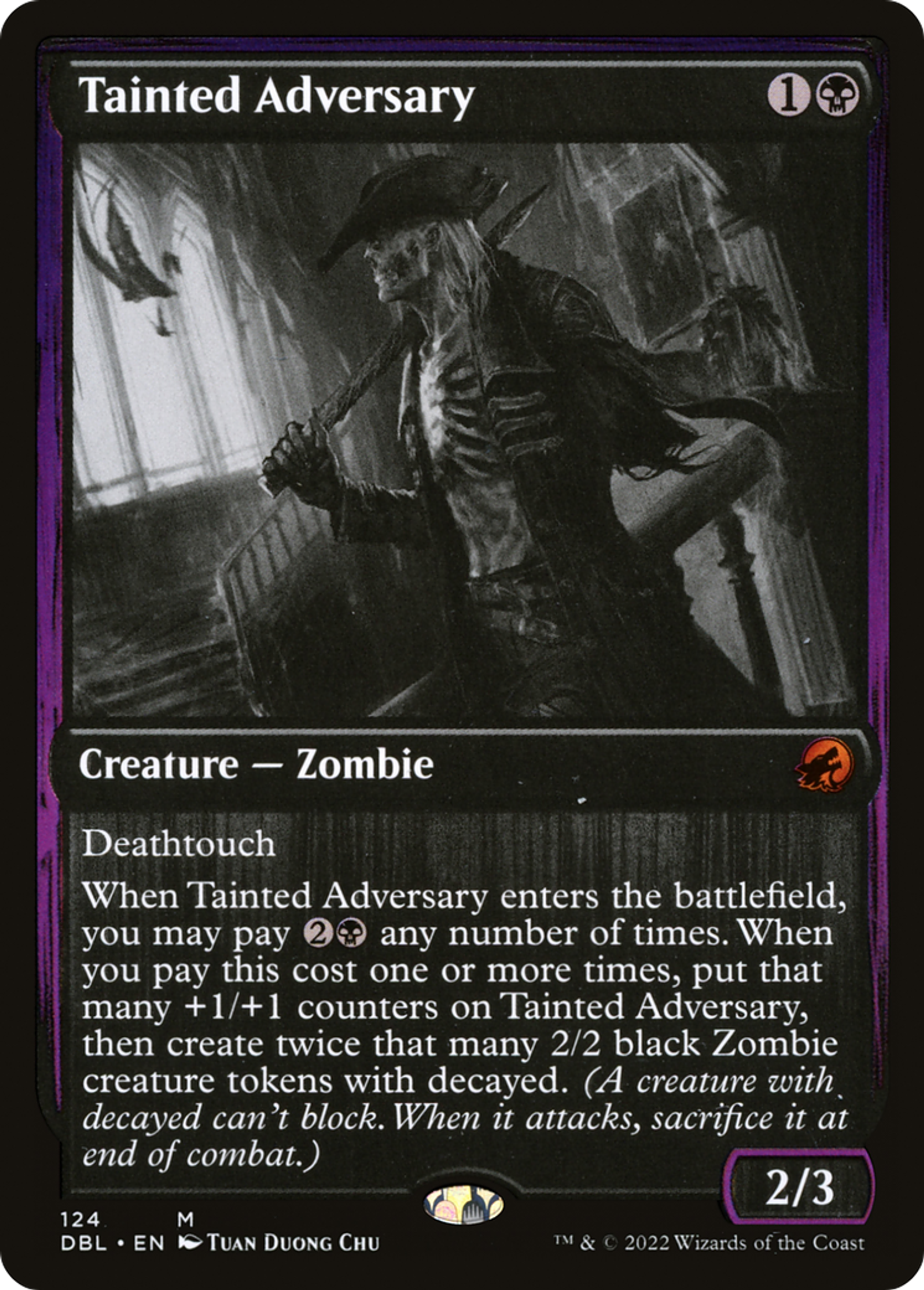 Tainted Adversary — Innistrad: Double Feature — Magic: The Gathering